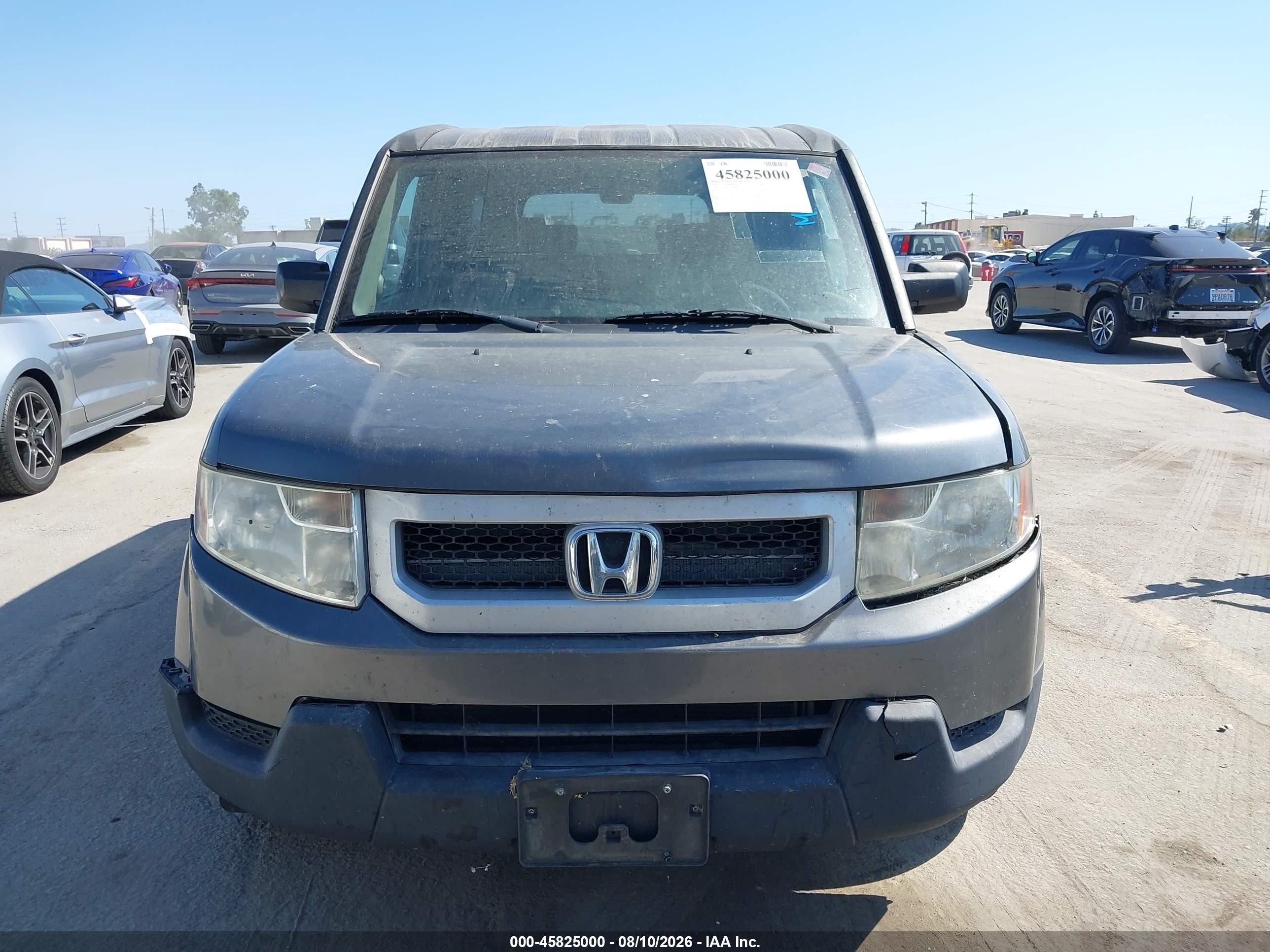 2010 Honda Element Ex Серый vin: 5J6YH1H77AL003801