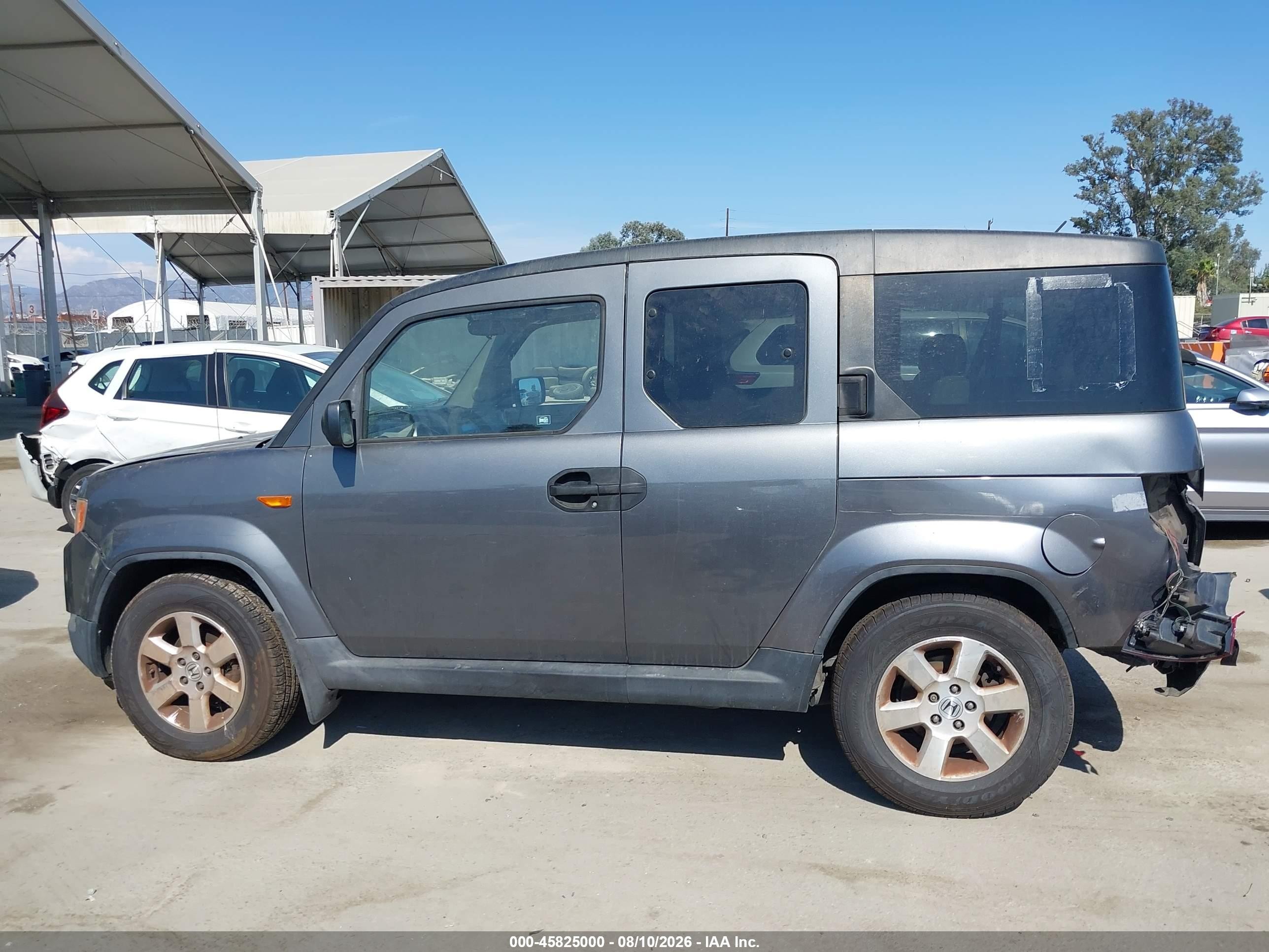 2010 Honda Element Ex Серый vin: 5J6YH1H77AL003801