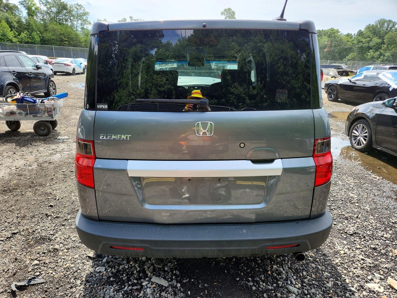 2010 Honda Element Ex Gray vin: 5J6YH1H78AL003886