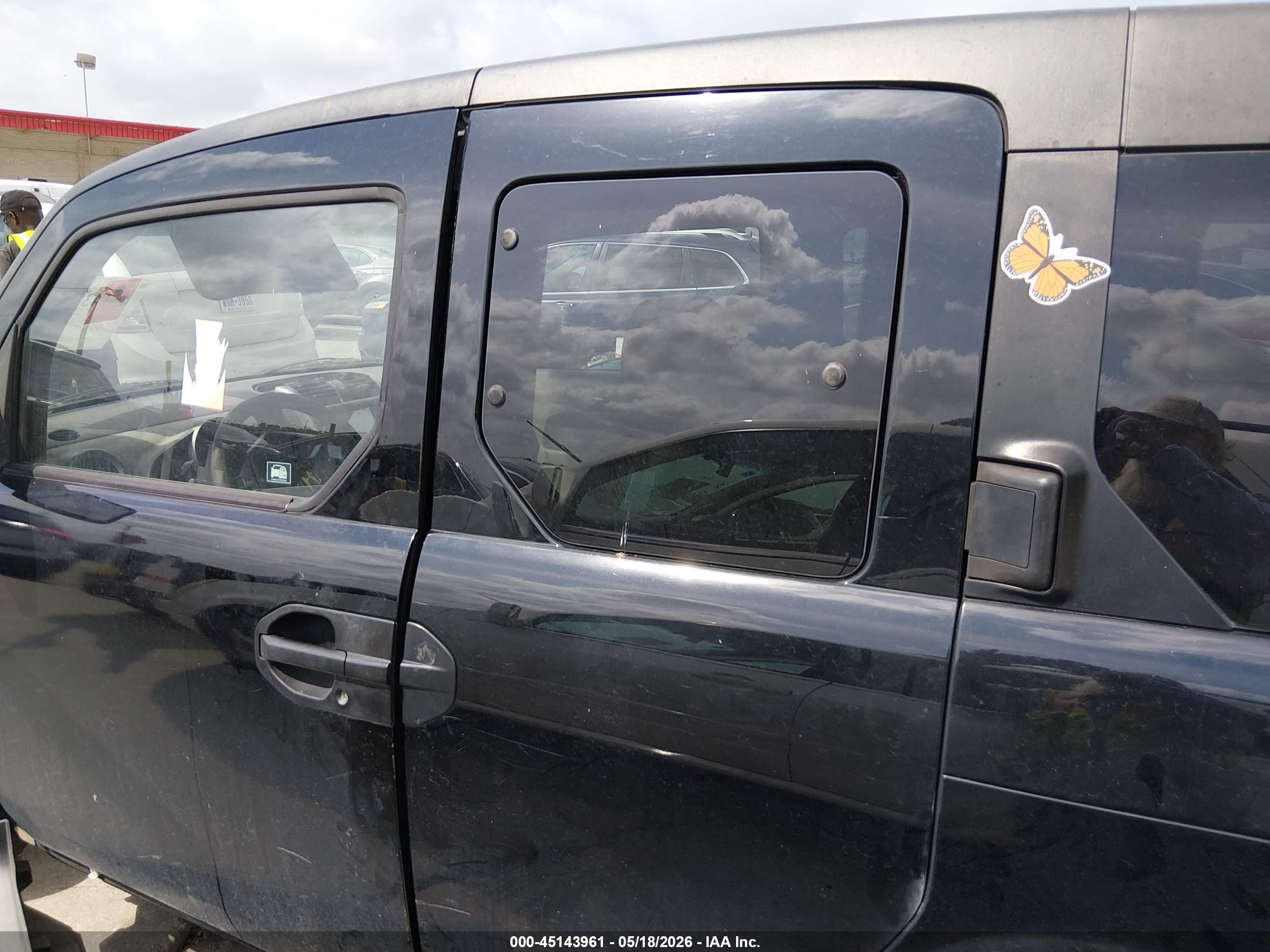 2010 Honda Element Ex Black vin: 5J6YH1H79AL007008