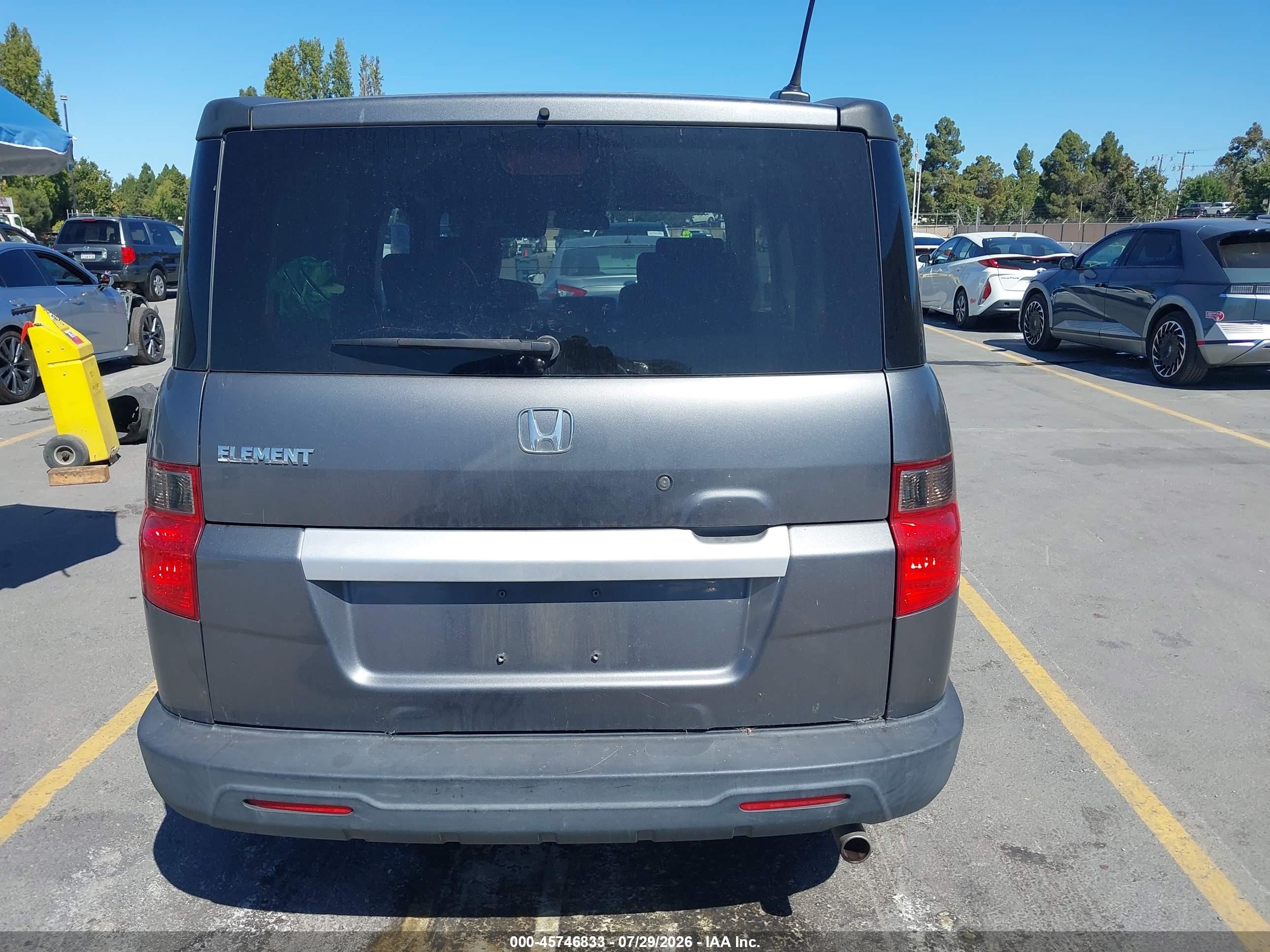 2010 Honda Element Ex Gray vin: 5J6YH1H7XAL004229
