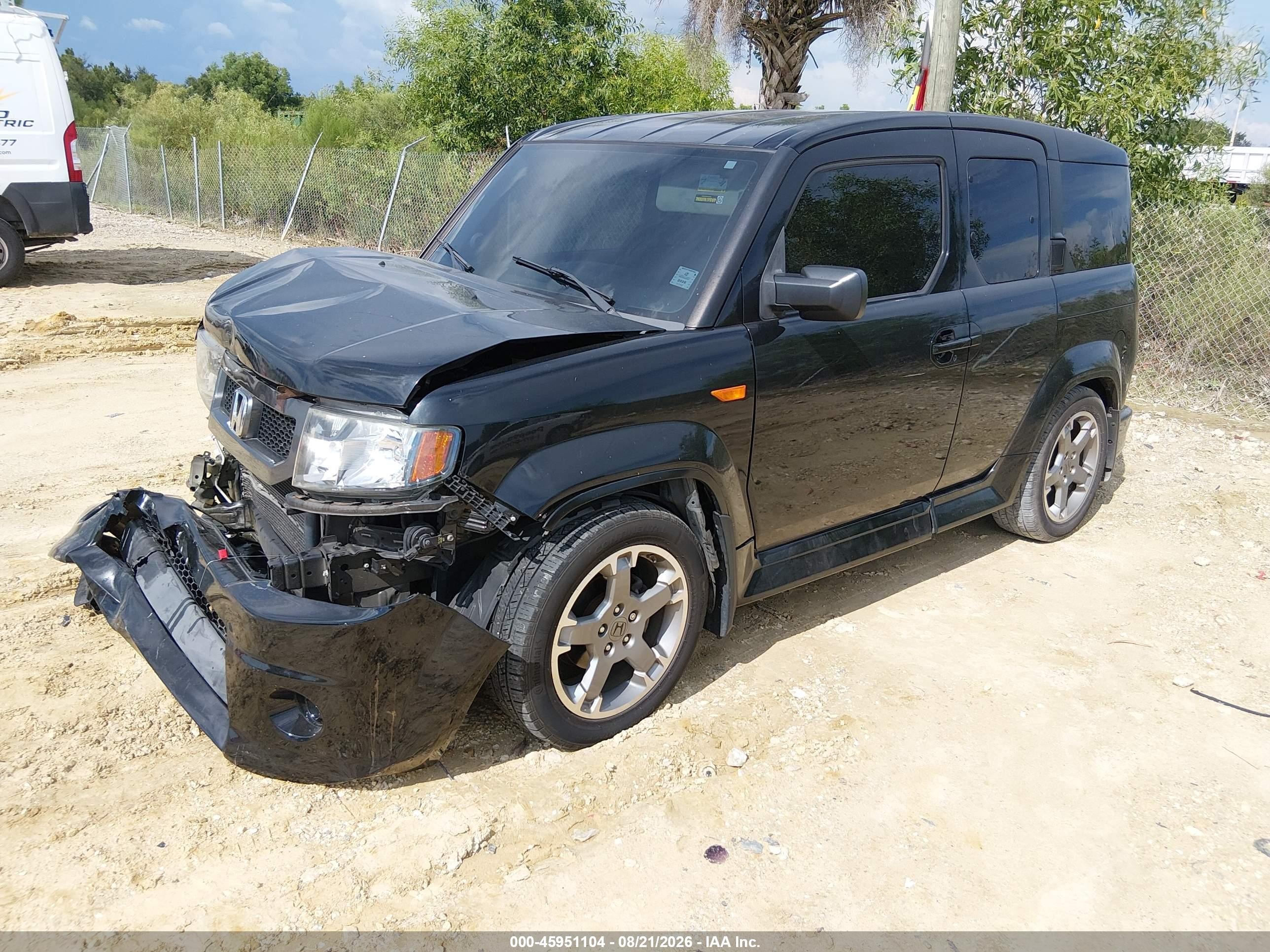 2010 Honda Element Sc Black vin: 5J6YH1H97AL000690