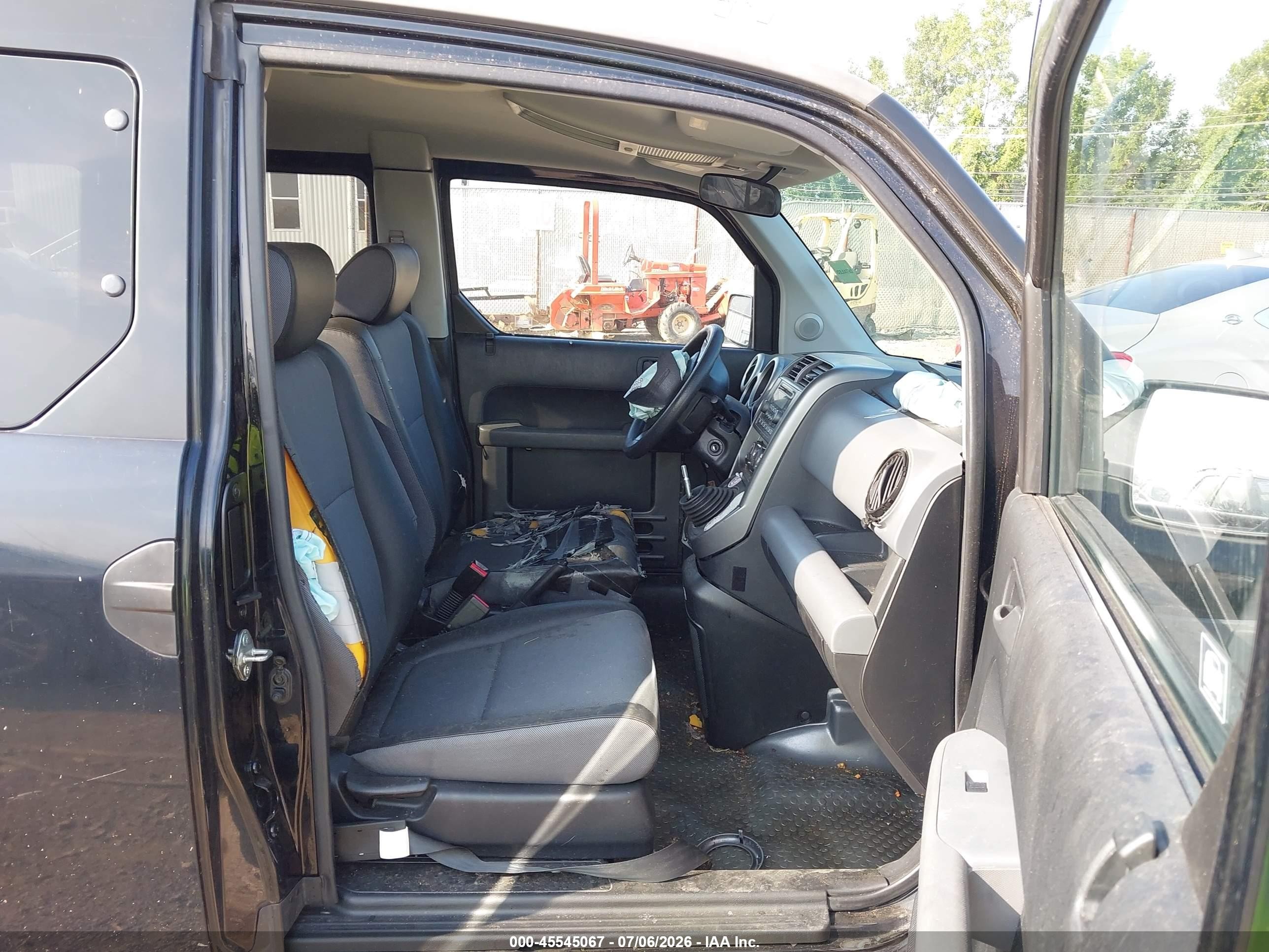 2004 Honda Element Ex Black vin: 5J6YH27614L036831