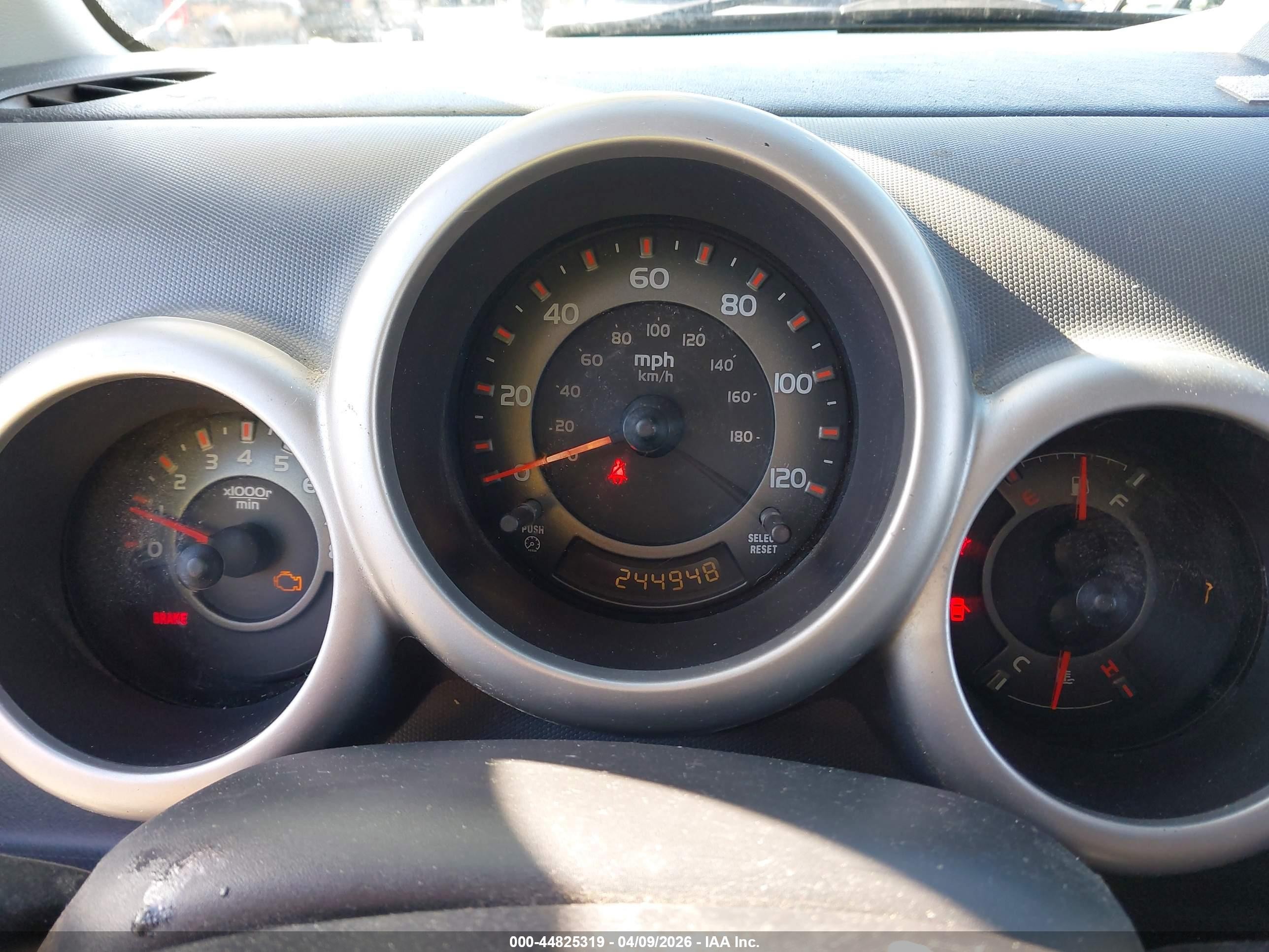 2005 Honda Element Ex Black vin: 5J6YH27615L020775
