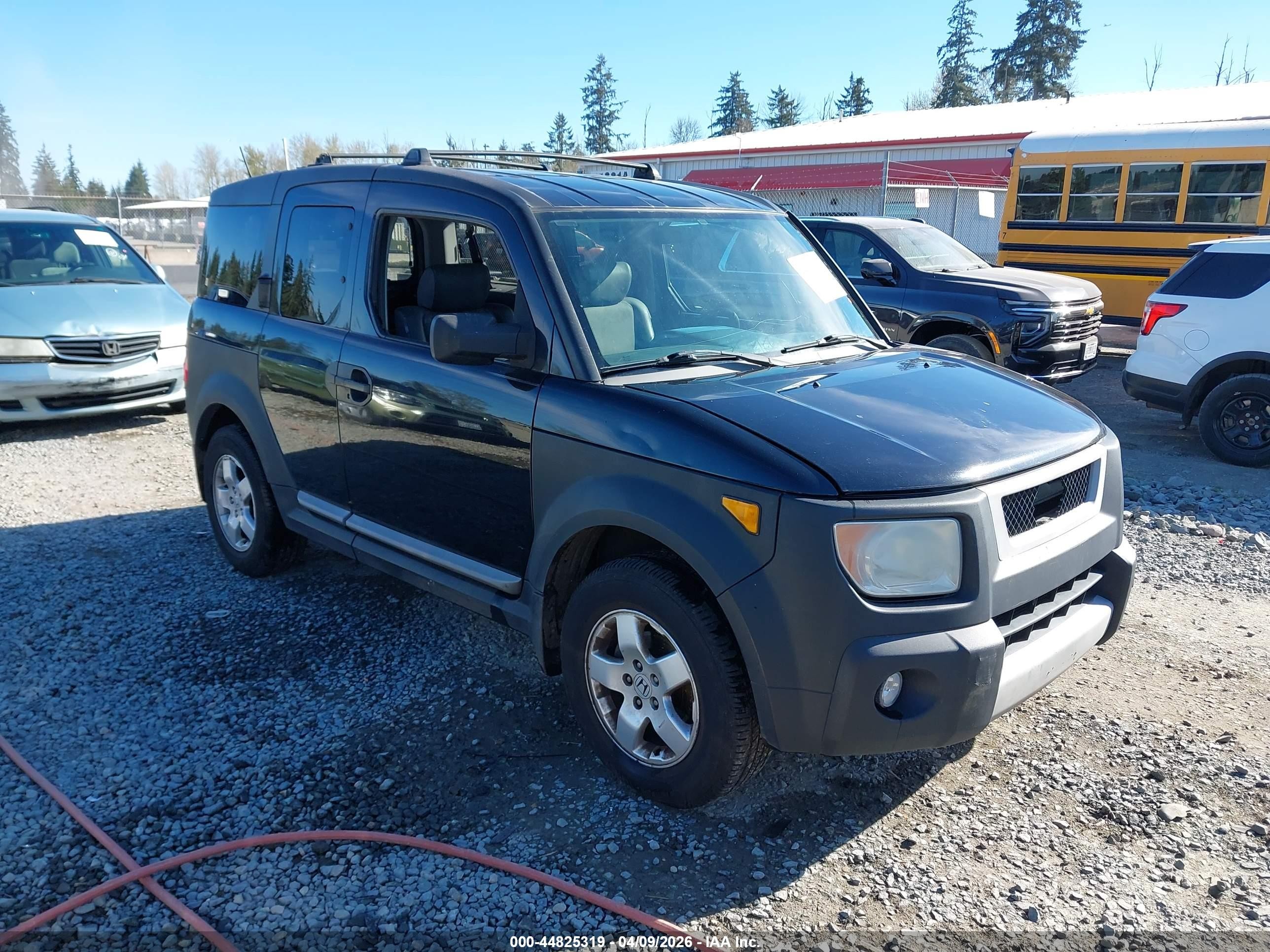 2005 Honda Element Ex Black vin: 5J6YH27615L020775