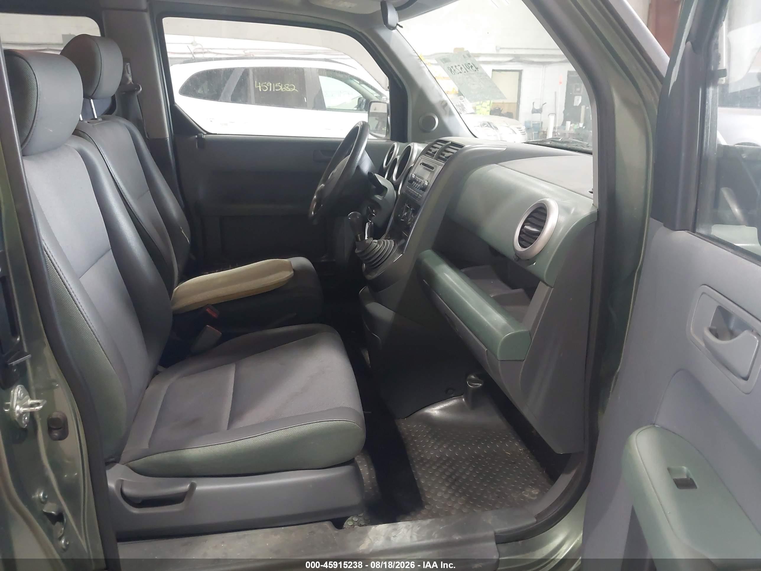 2005 Honda Element Ex Green vin: 5J6YH27615L025152