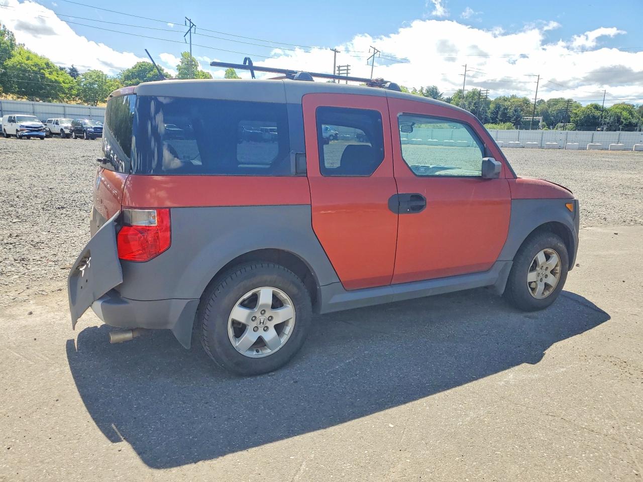 2005 Honda Element Ex Orange vin: 5J6YH27655L030595
