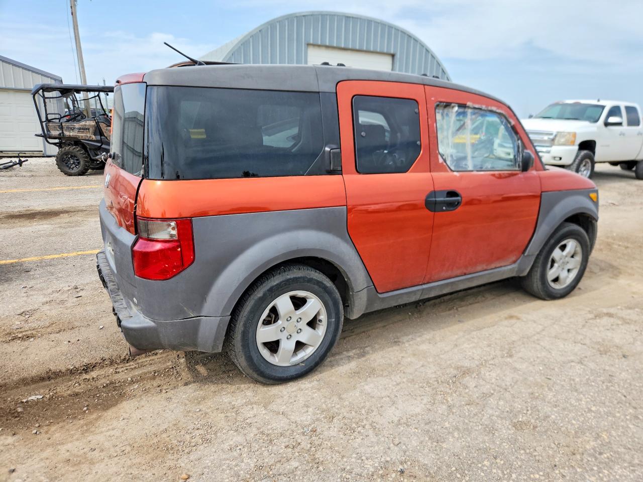 2004 Honda Element Ex Orange vin: 5J6YH27664L004179