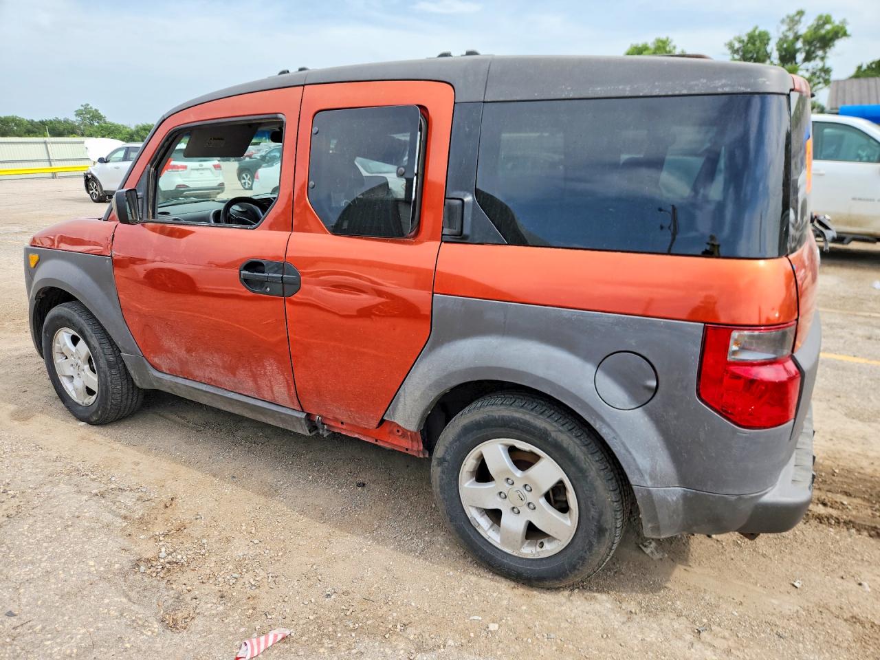 2004 Honda Element Ex Orange vin: 5J6YH27664L004179