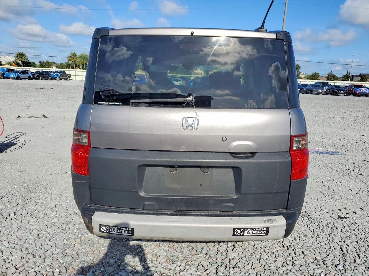 2005 Honda Element Ex Gray vin: 5J6YH27665L019587