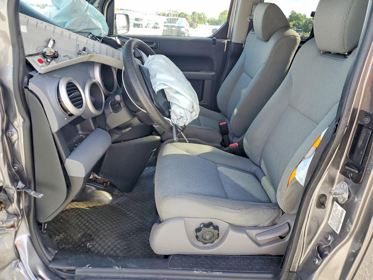 2005 Honda Element Ex Gray vin: 5J6YH27665L019587