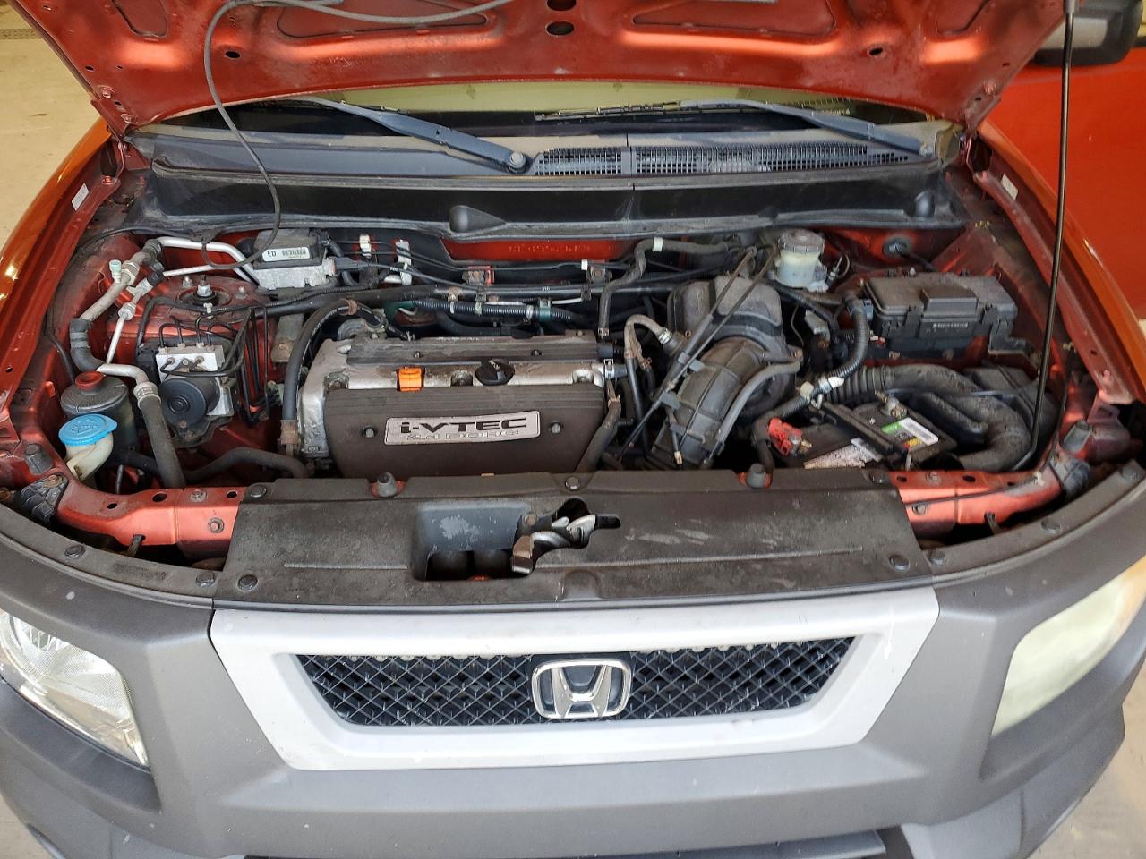 2004 Honda Element Ex Orange vin: 5J6YH27674L034811