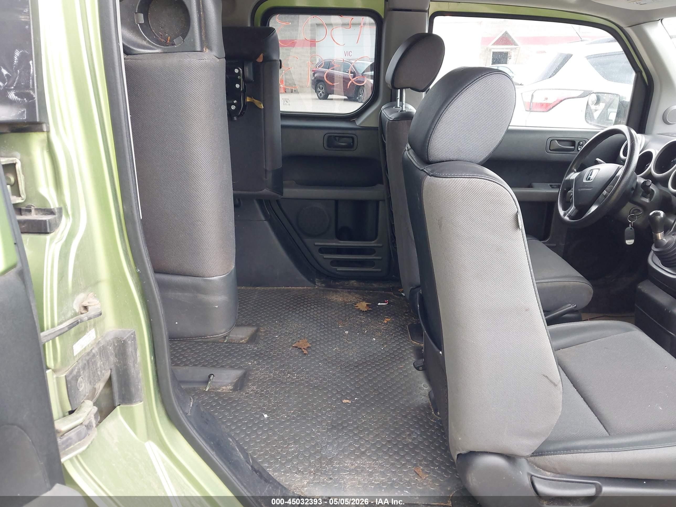 2006 Honda Element Ex-p Зеленый vin: 5J6YH27706L014430
