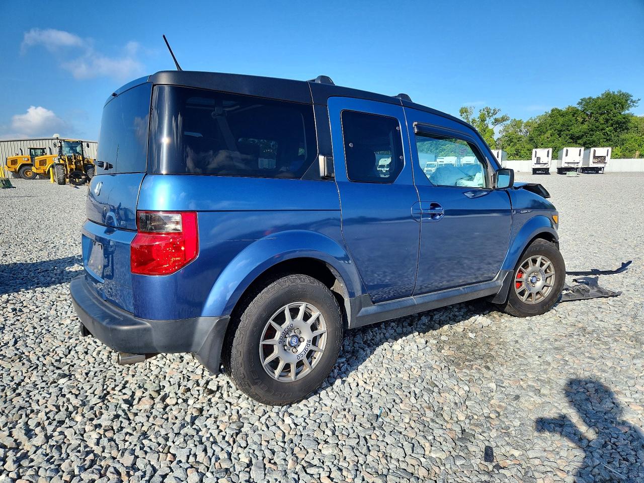 2006 Honda Element Ex Blue vin: 5J6YH27726L019970