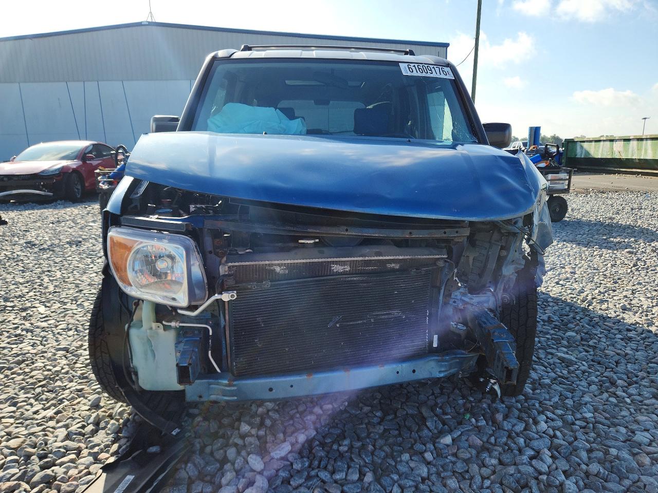 2006 Honda Element Ex Blue vin: 5J6YH27726L019970