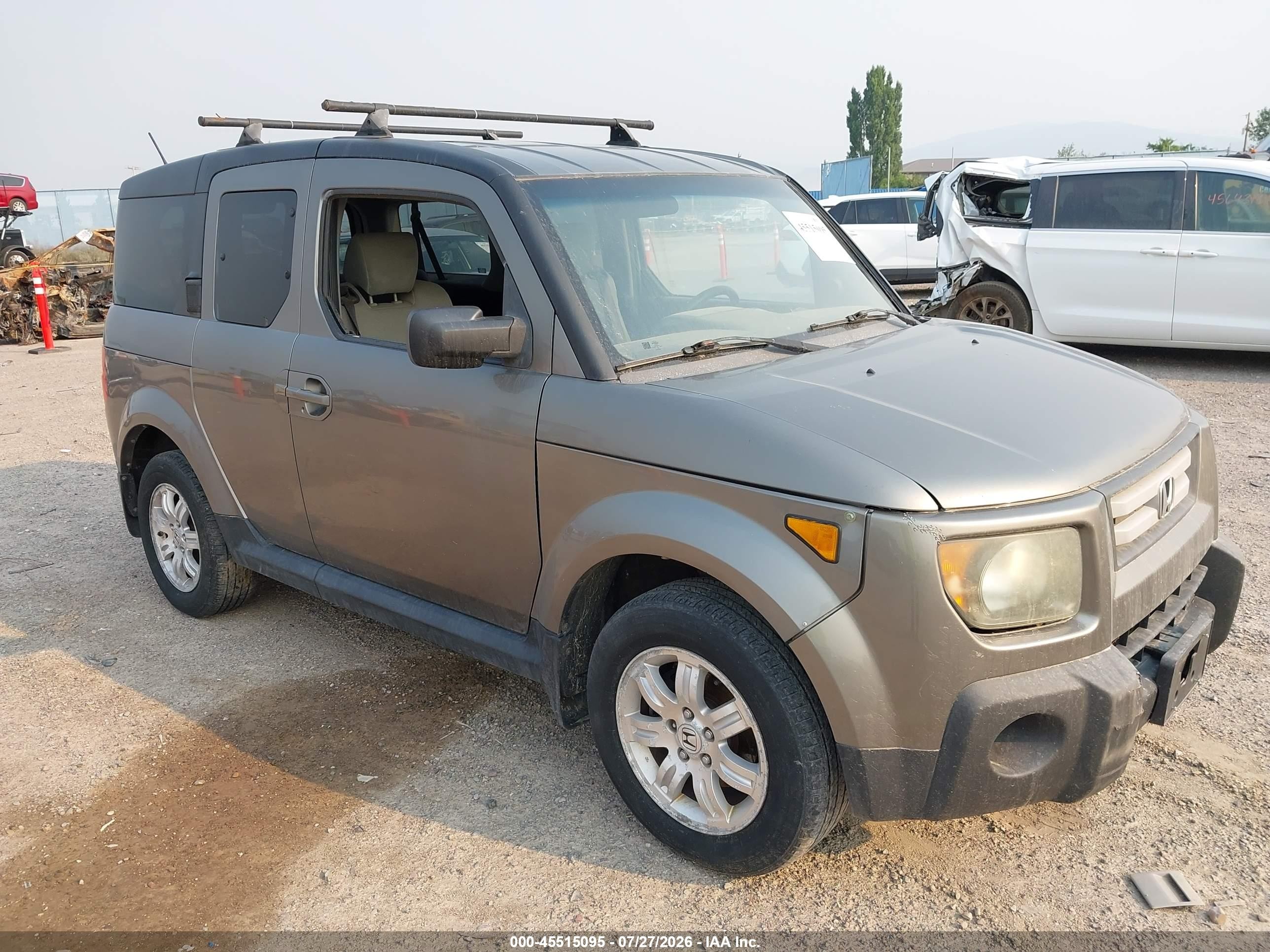2008 Honda Element Ex Silver vin: 5J6YH27778L012886