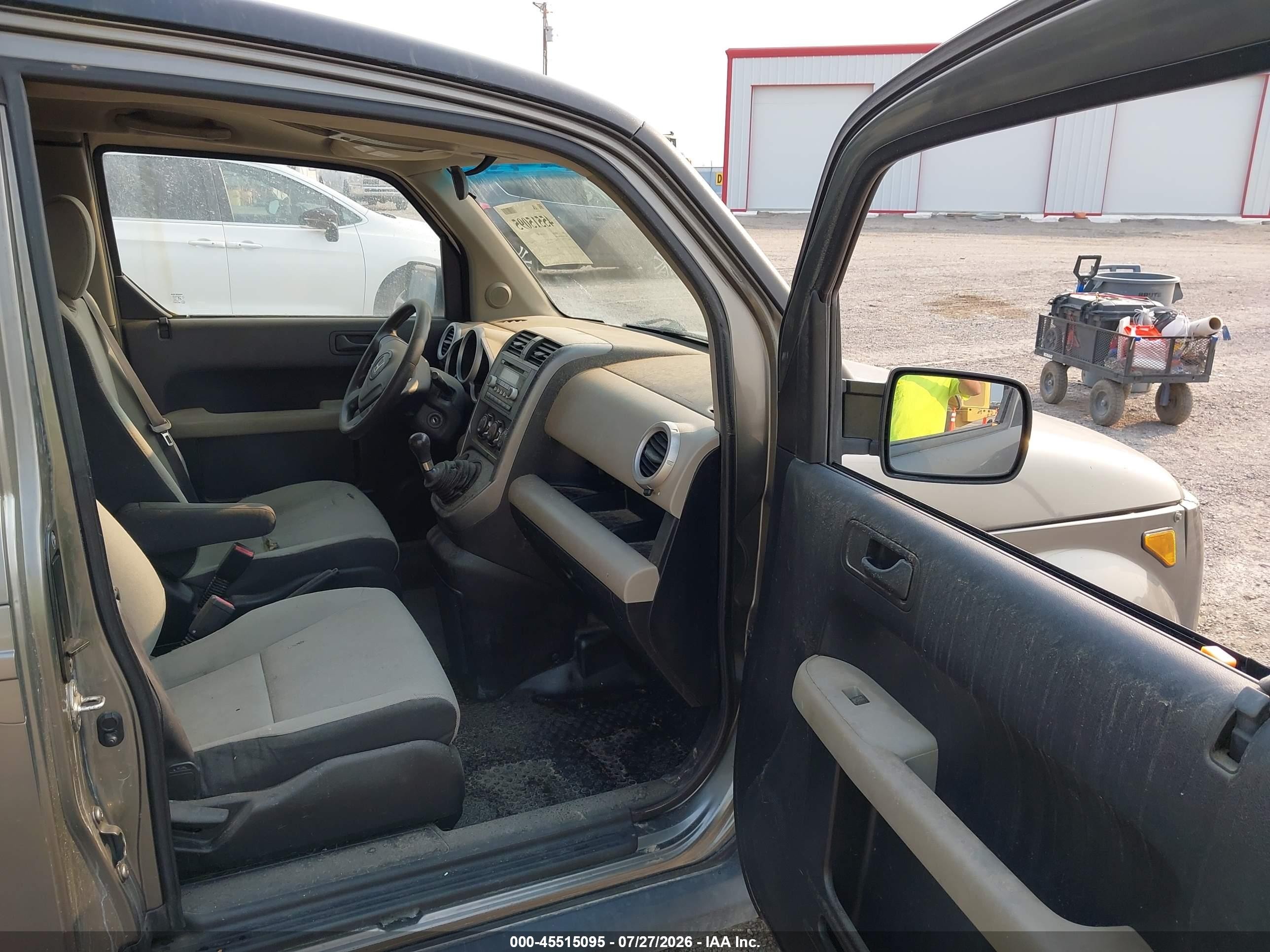 2008 Honda Element Ex Silver vin: 5J6YH27778L012886
