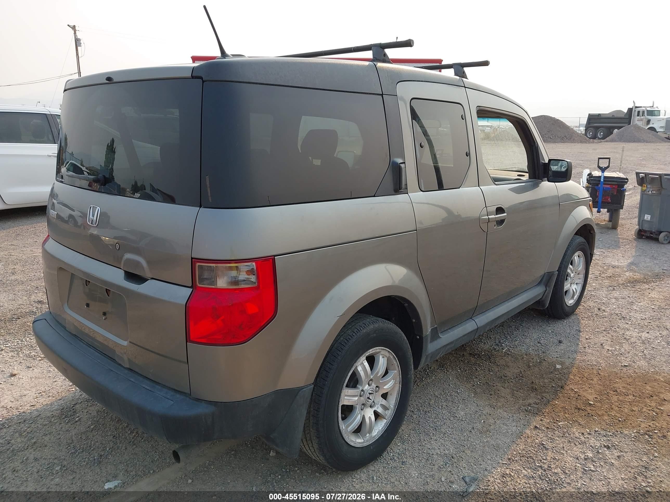 2008 Honda Element Ex Silver vin: 5J6YH27778L012886