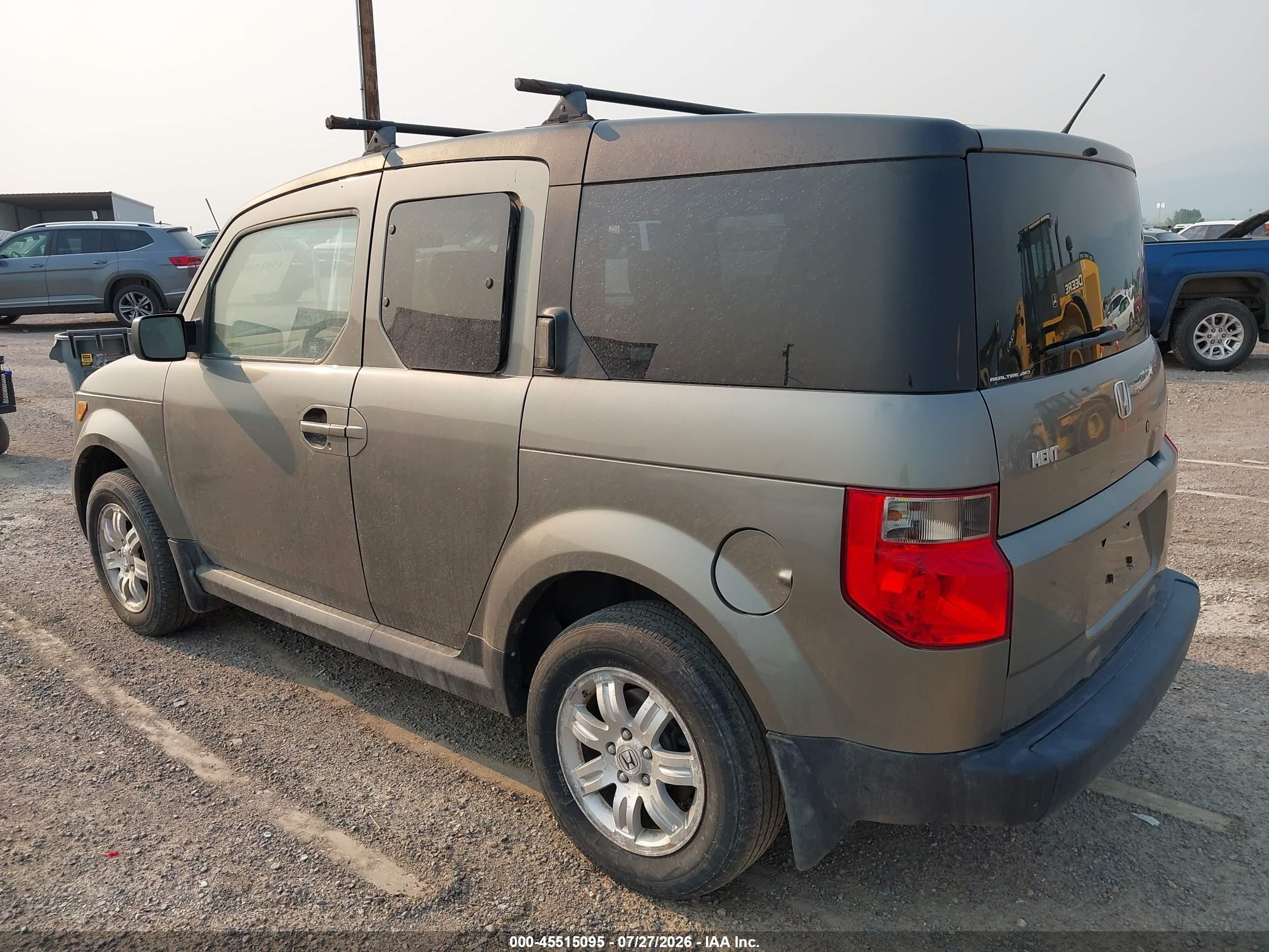 2008 Honda Element Ex Silver vin: 5J6YH27778L012886