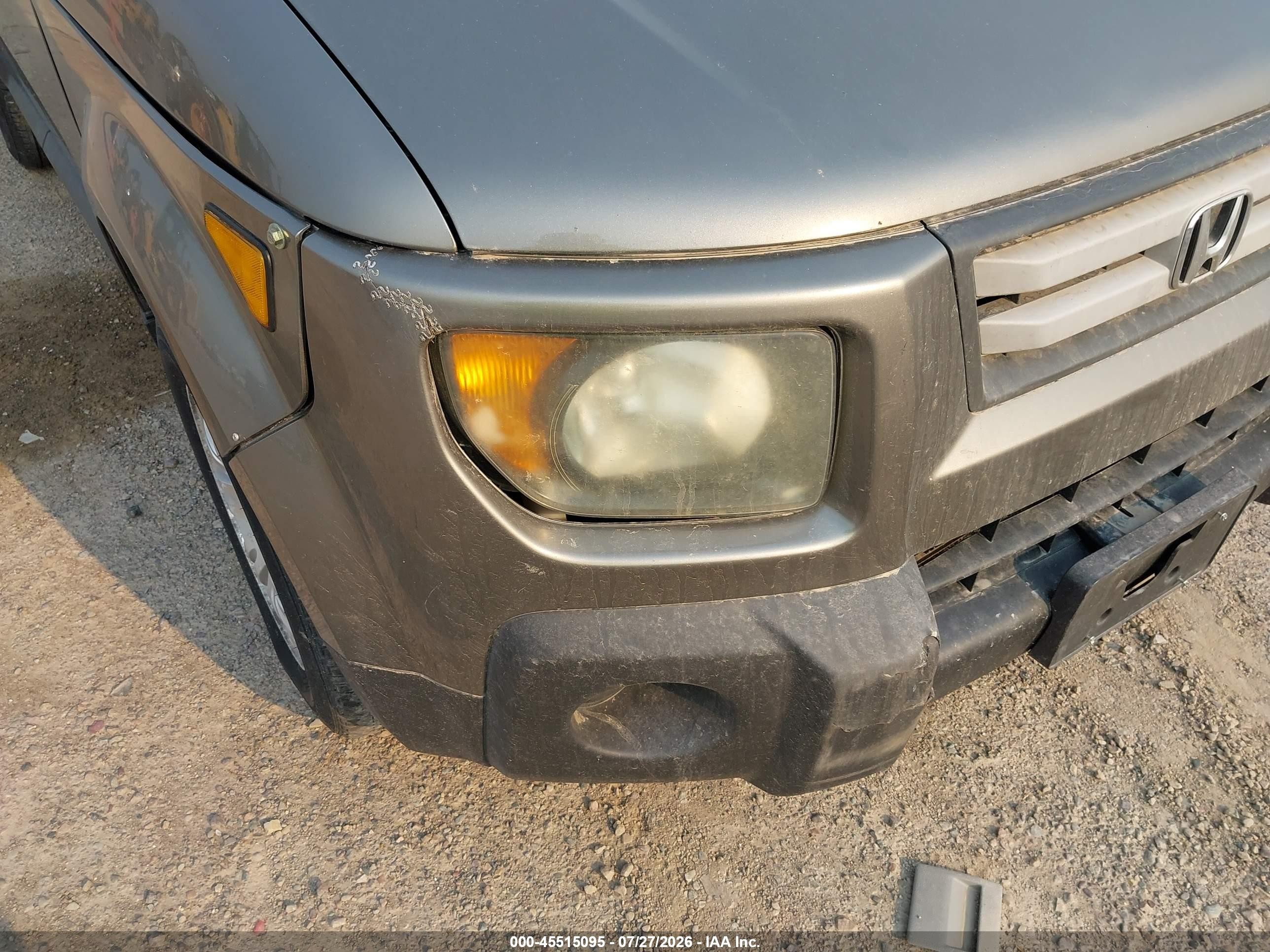 2008 Honda Element Ex Silver vin: 5J6YH27778L012886