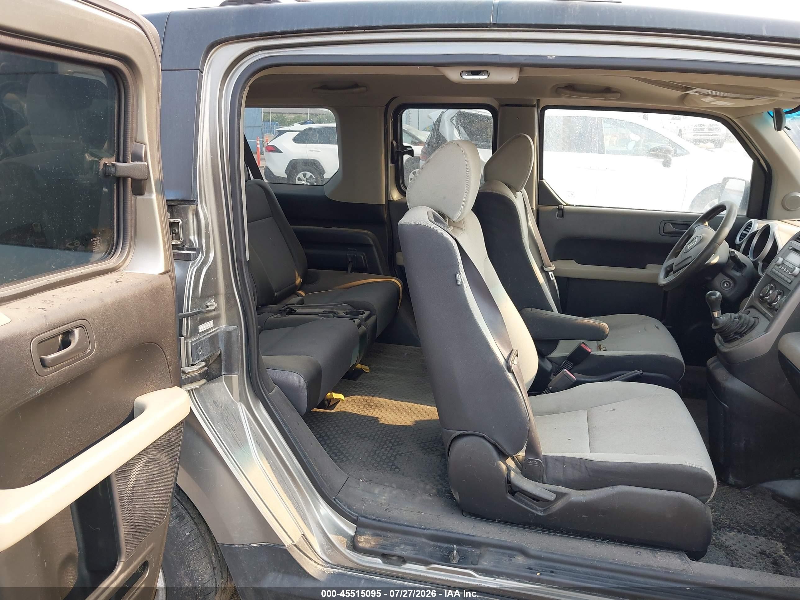 2008 Honda Element Ex Silver vin: 5J6YH27778L012886