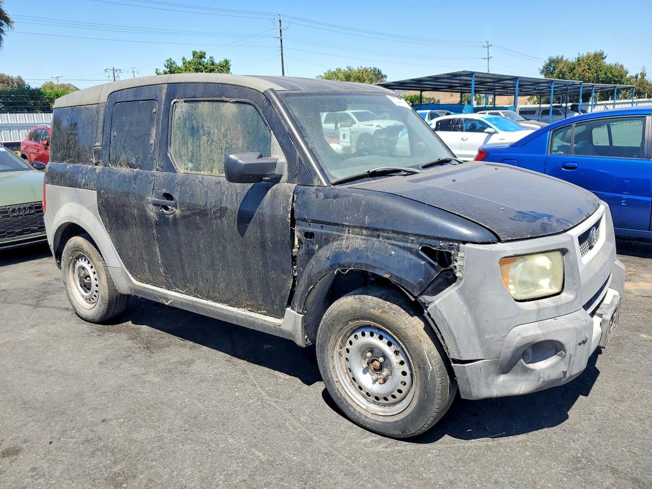 2003 Honda Element Dx Черный vin: 5J6YH28293L021472