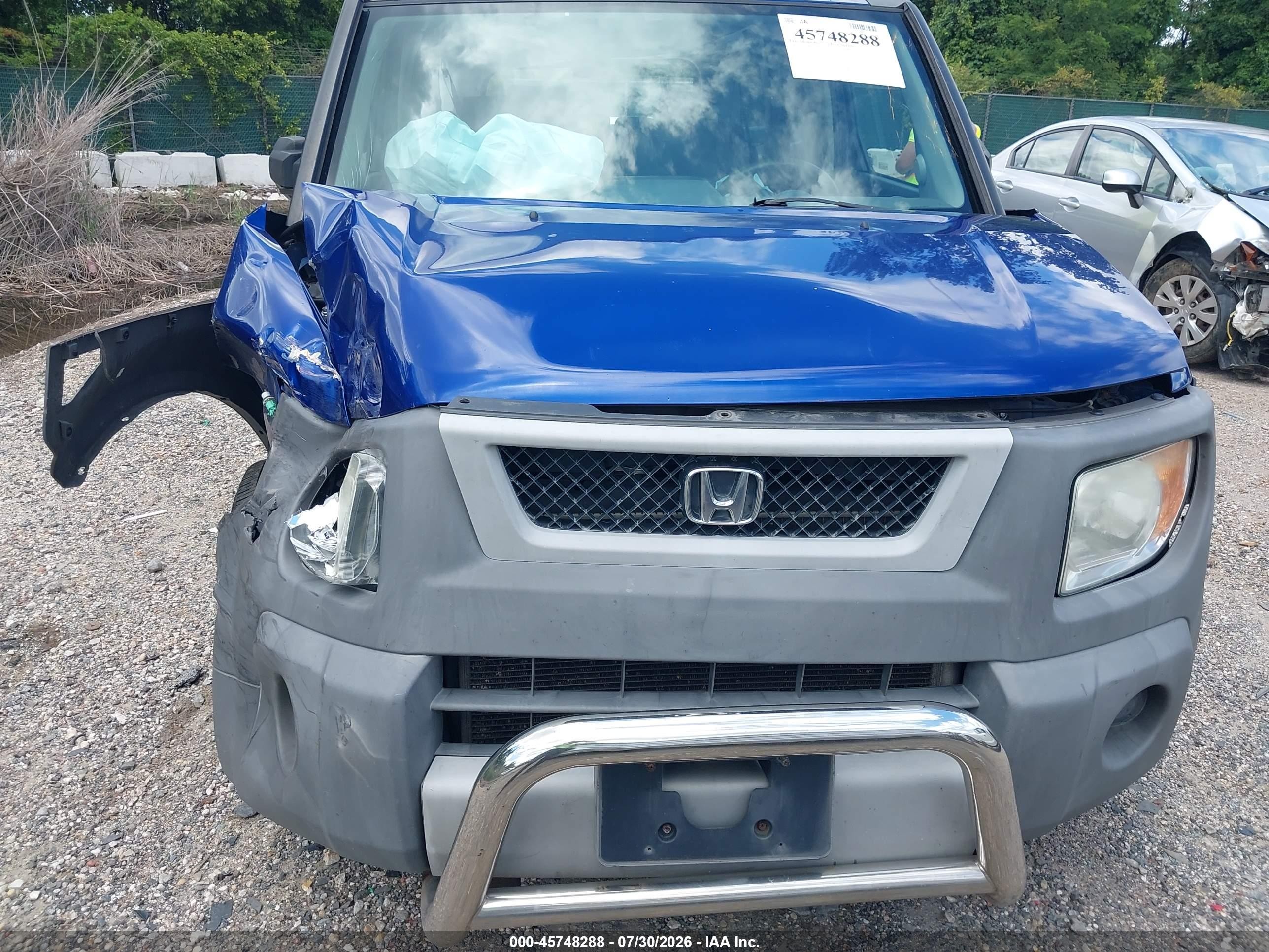 2004 Honda Element Lx Blue vin: 5J6YH28304L030720