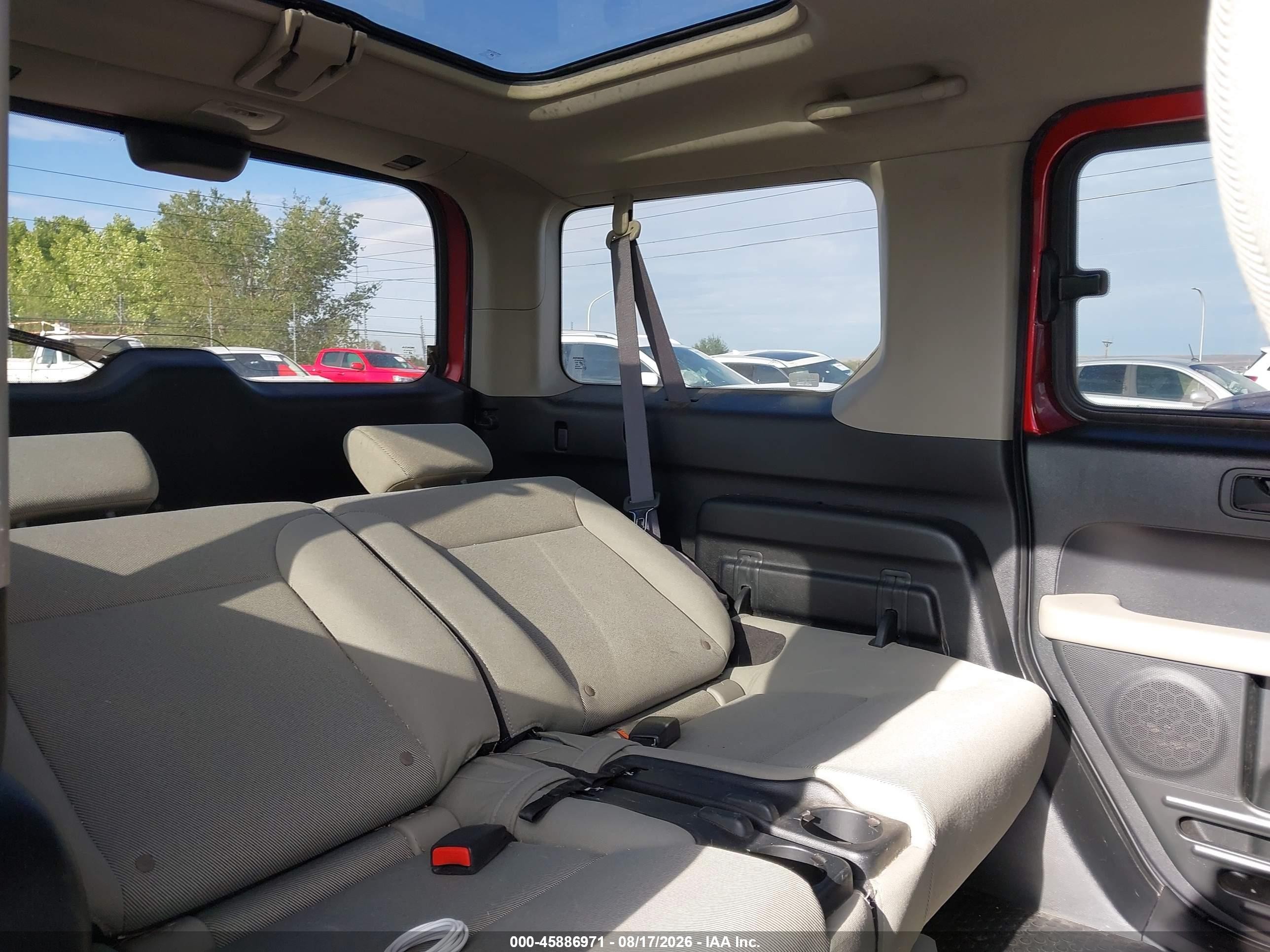 2008 Honda Element Lx Red vin: 5J6YH28308L004334