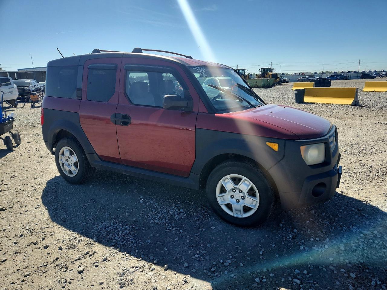 2007 Honda Element Lx Red vin: 5J6YH28317L007449