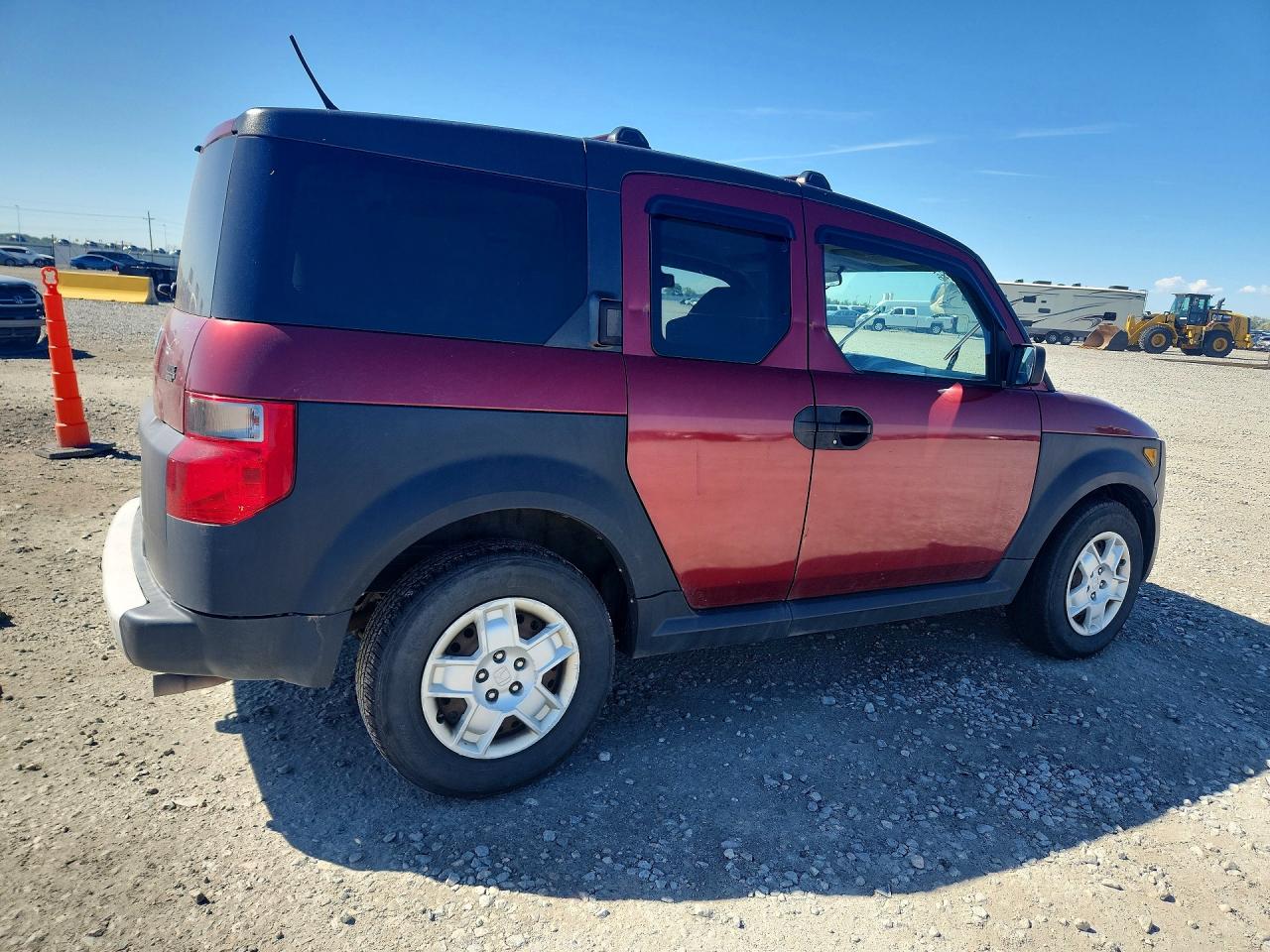 2007 Honda Element Lx Red vin: 5J6YH28317L007449