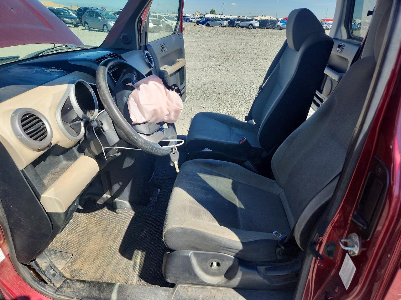 2007 Honda Element Lx Red vin: 5J6YH28317L007449