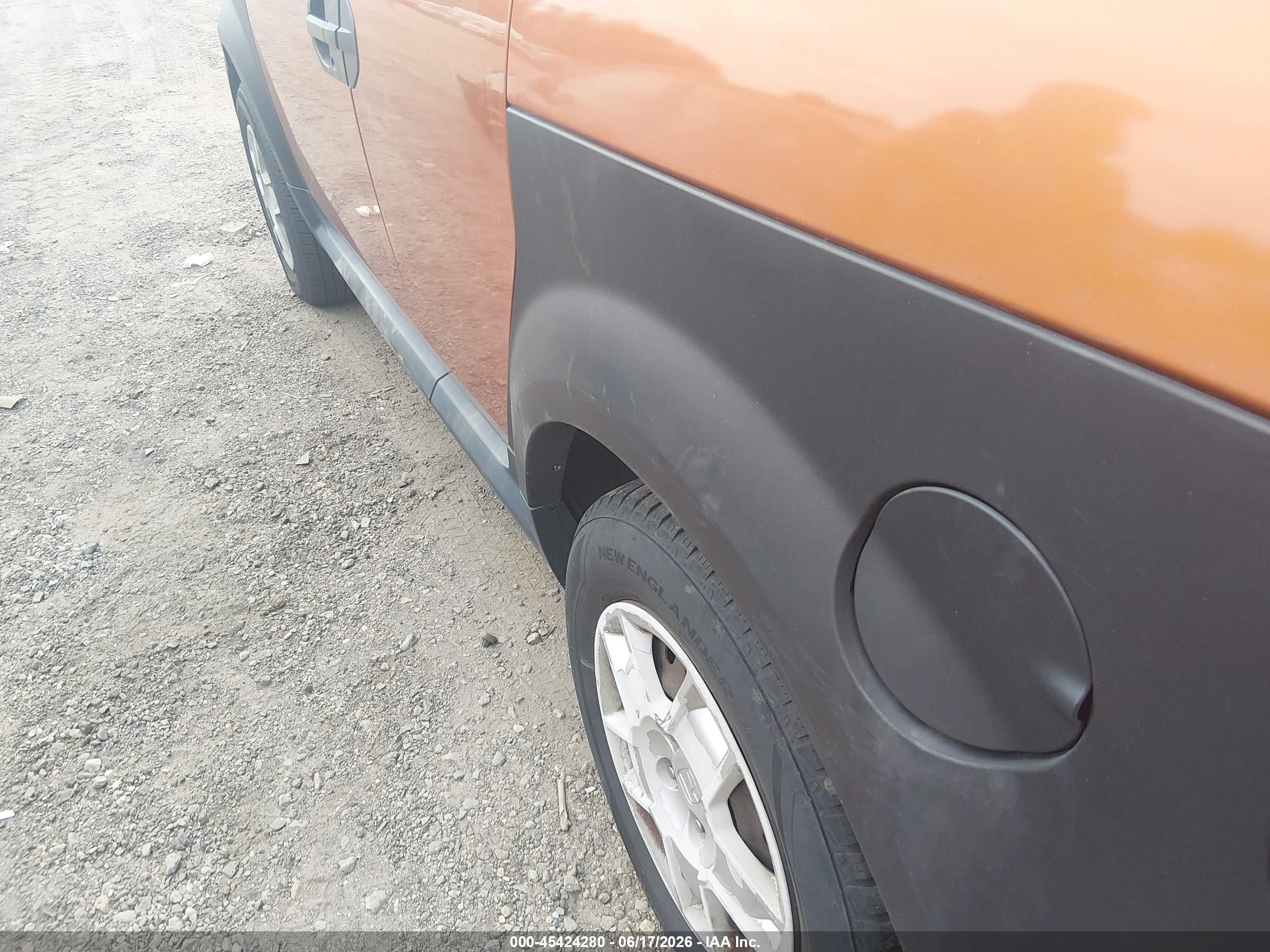 2007 Honda Element Lx Orange vin: 5J6YH28317L014577