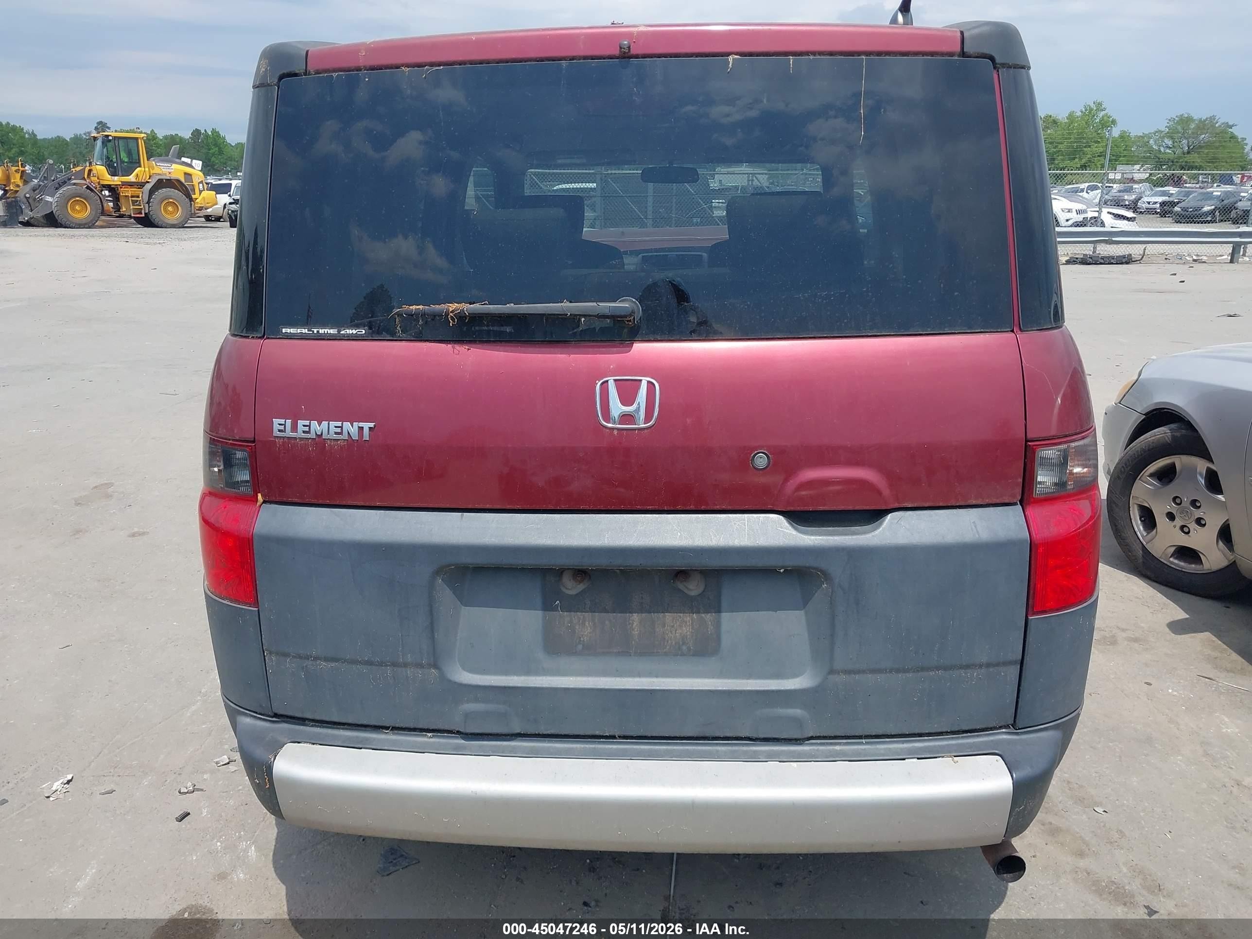 2008 Honda Element Lx Burgundy vin: 5J6YH28328L013164