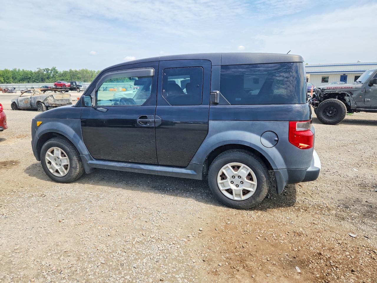 2007 Honda Element Lx Black vin: 5J6YH28337L012488