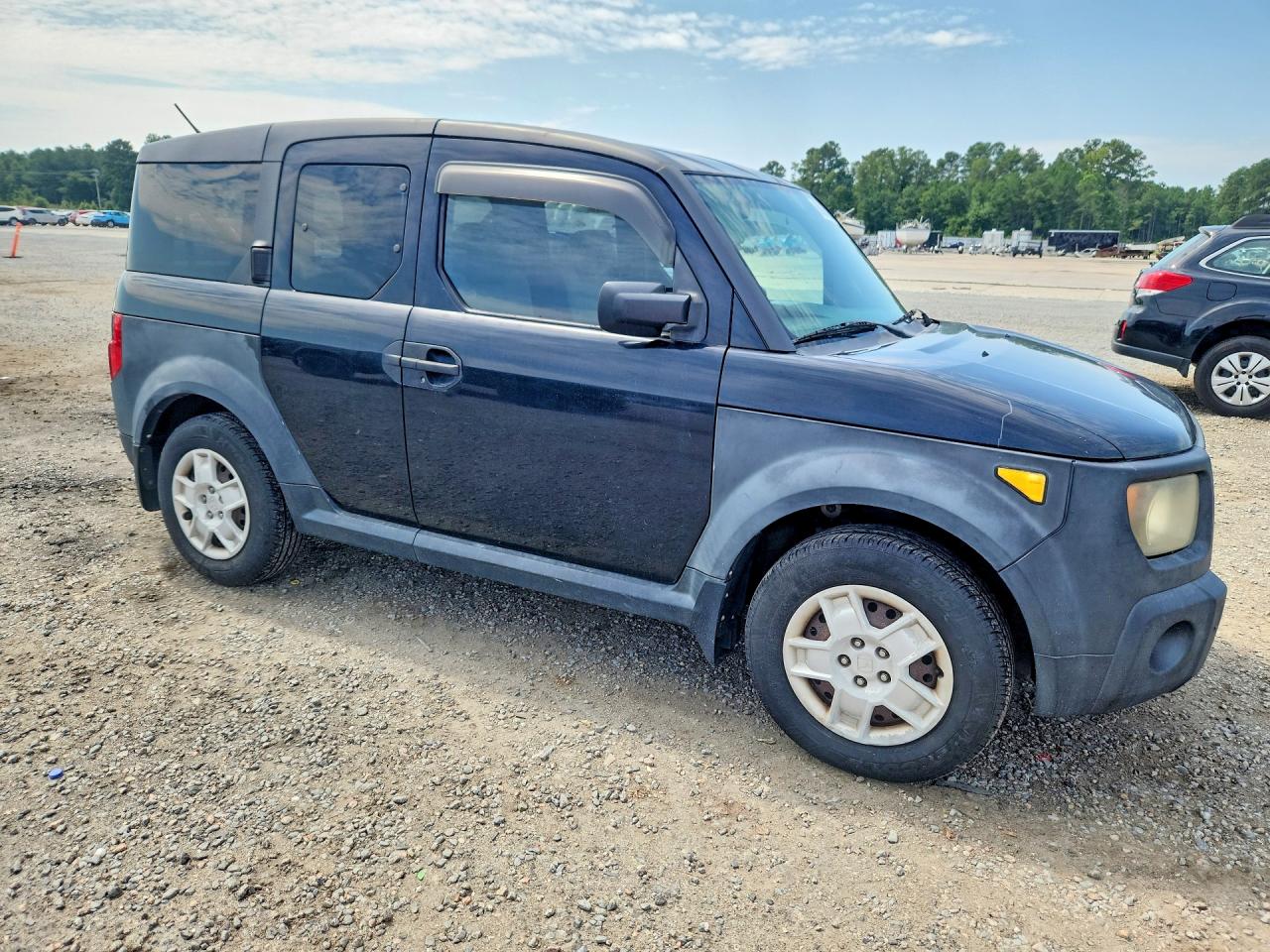 2007 Honda Element Lx Black vin: 5J6YH28337L012488