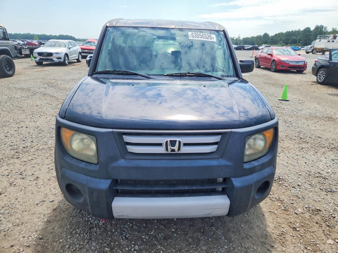 2007 Honda Element Lx Black vin: 5J6YH28337L012488