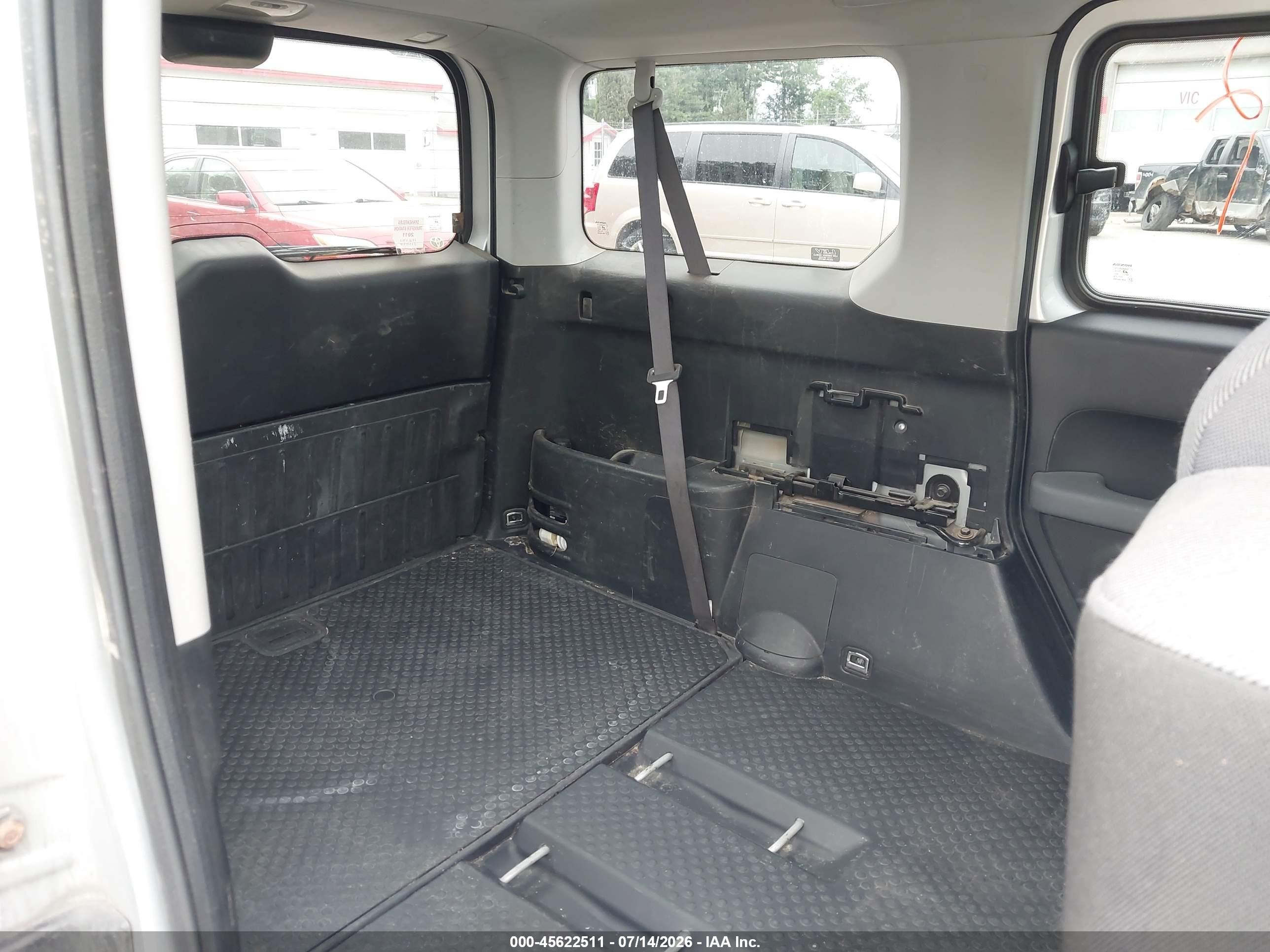 2007 Honda Element Lx Silver vin: 5J6YH28337L015844