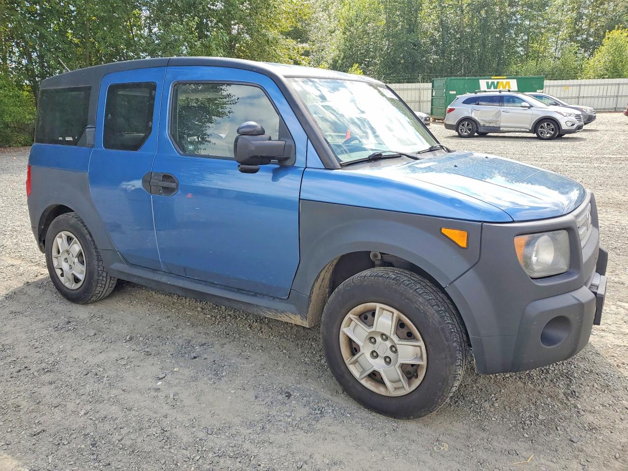 2008 Honda Element Lx Blue vin: 5J6YH28338L018597