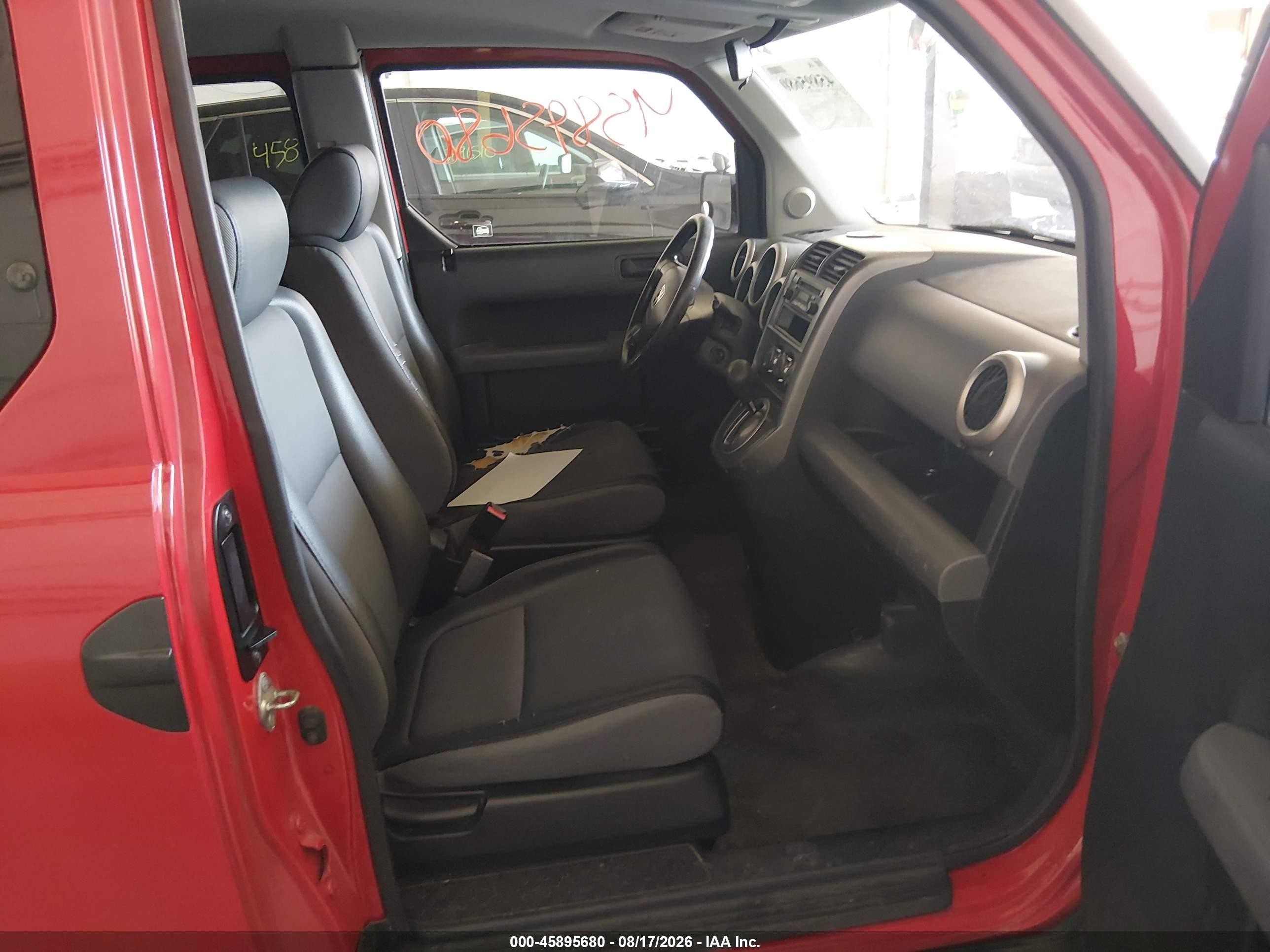 2006 Honda Element Lx Red vin: 5J6YH28346L019559