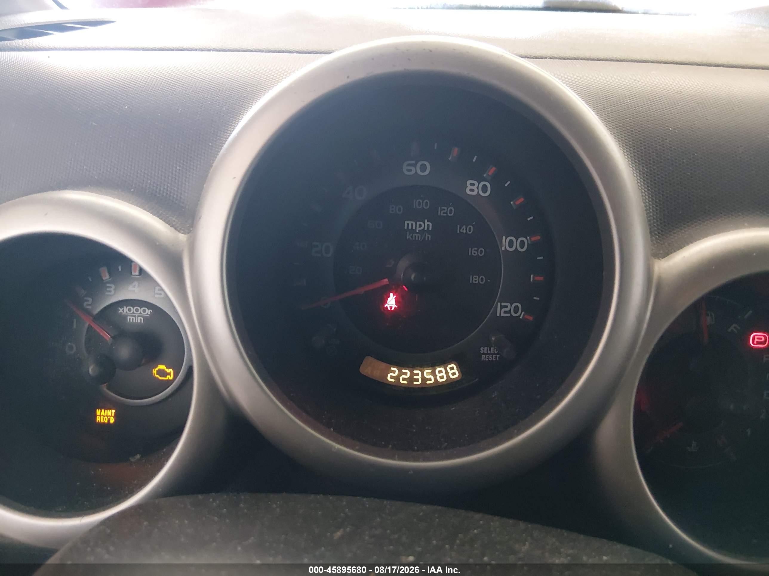 2006 Honda Element Lx Red vin: 5J6YH28346L019559