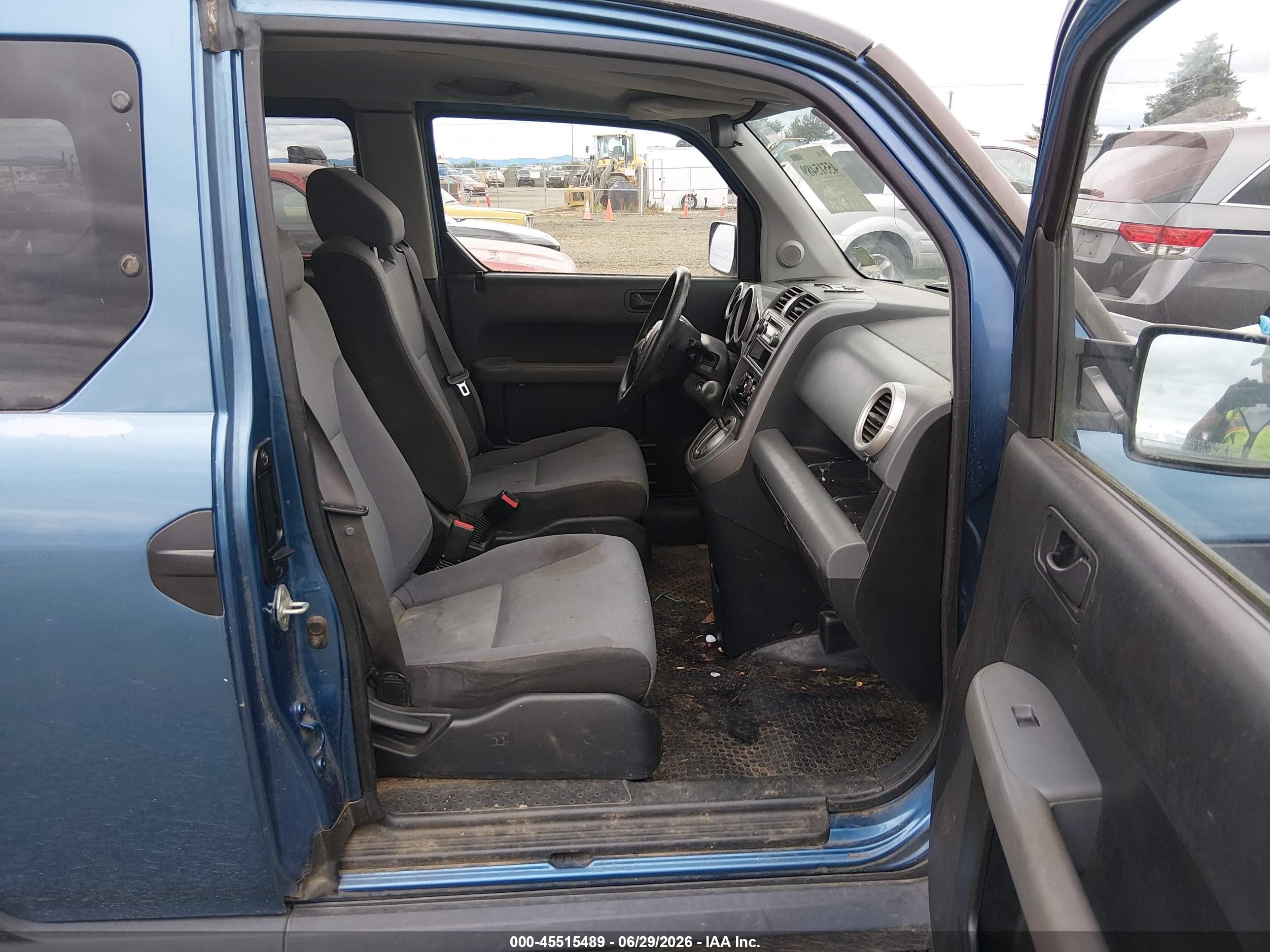 2008 Honda Element Lx Blue vin: 5J6YH28358L017547