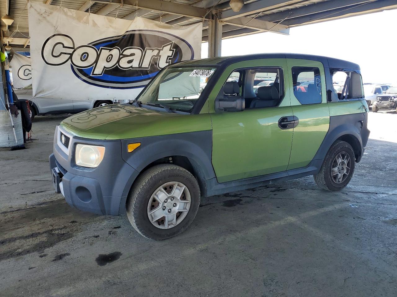 2006 Honda Element Lx Green vin: 5J6YH28366L017845