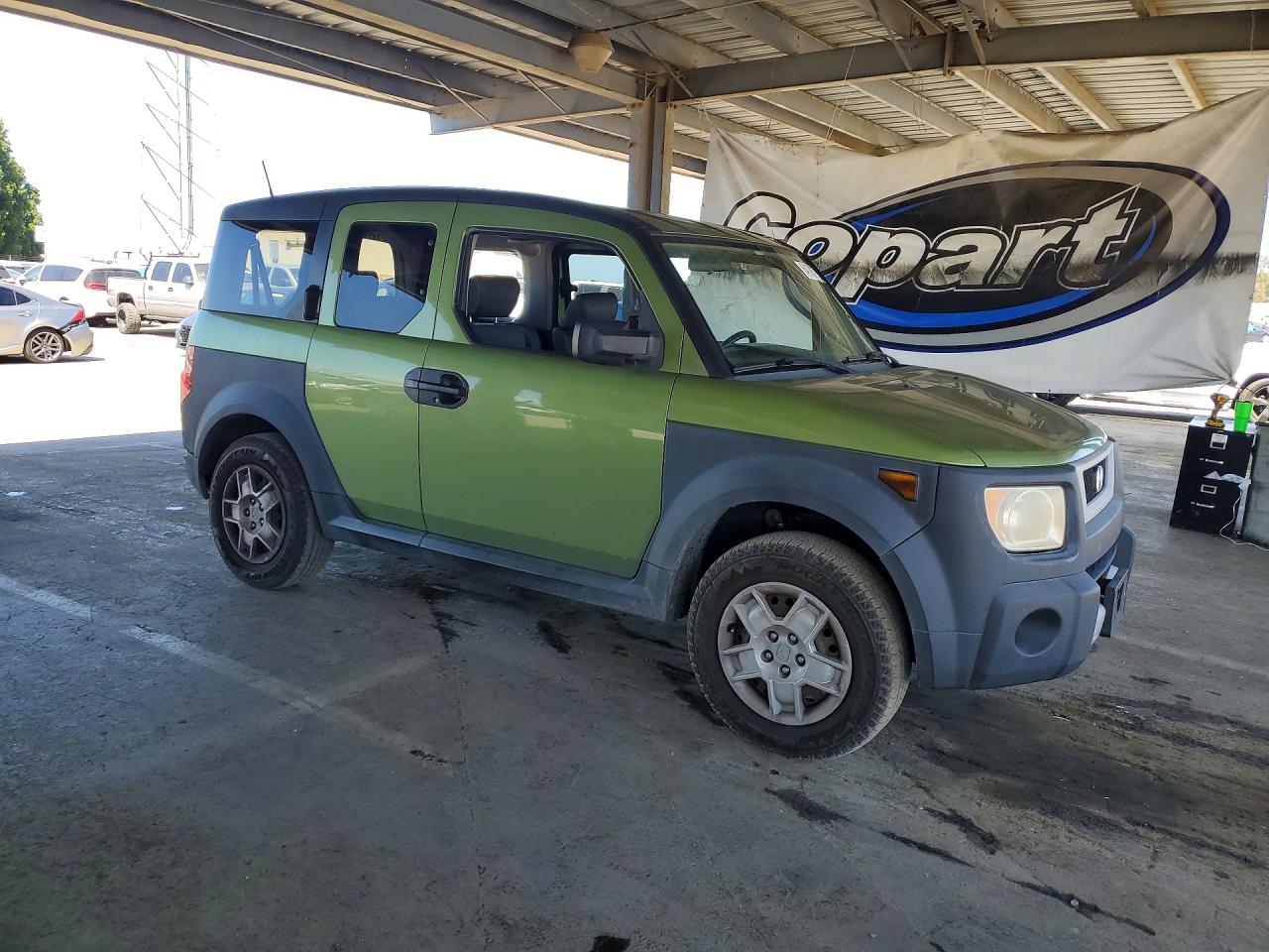 2006 Honda Element Lx Зеленый vin: 5J6YH28366L017845
