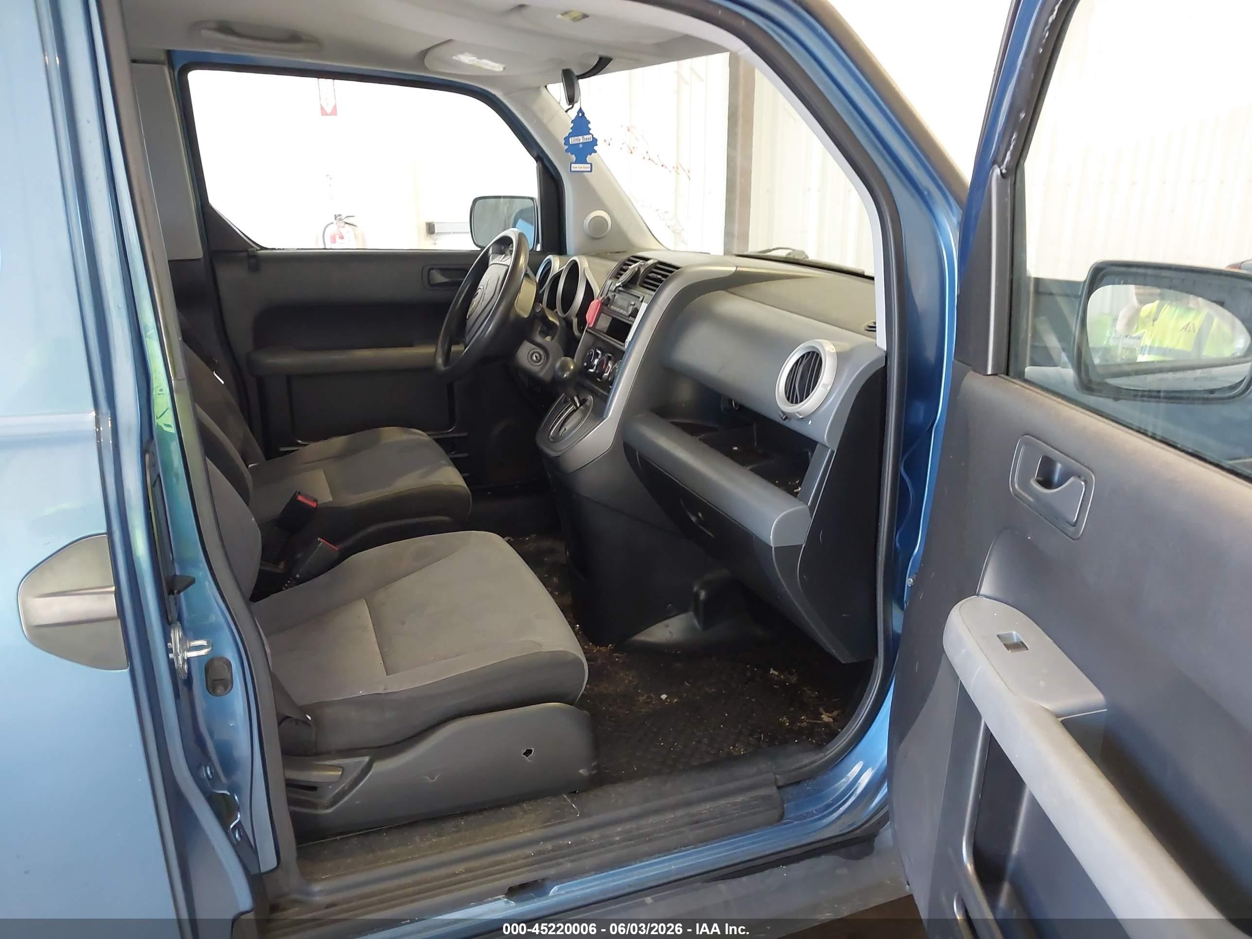 2008 Honda Element Lx Blue vin: 5J6YH28368L019985