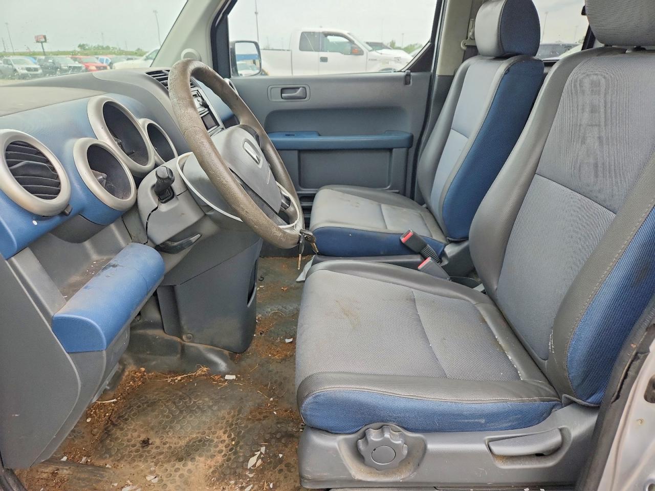 2005 Honda Element Lx Silver vin: 5J6YH28375L000583