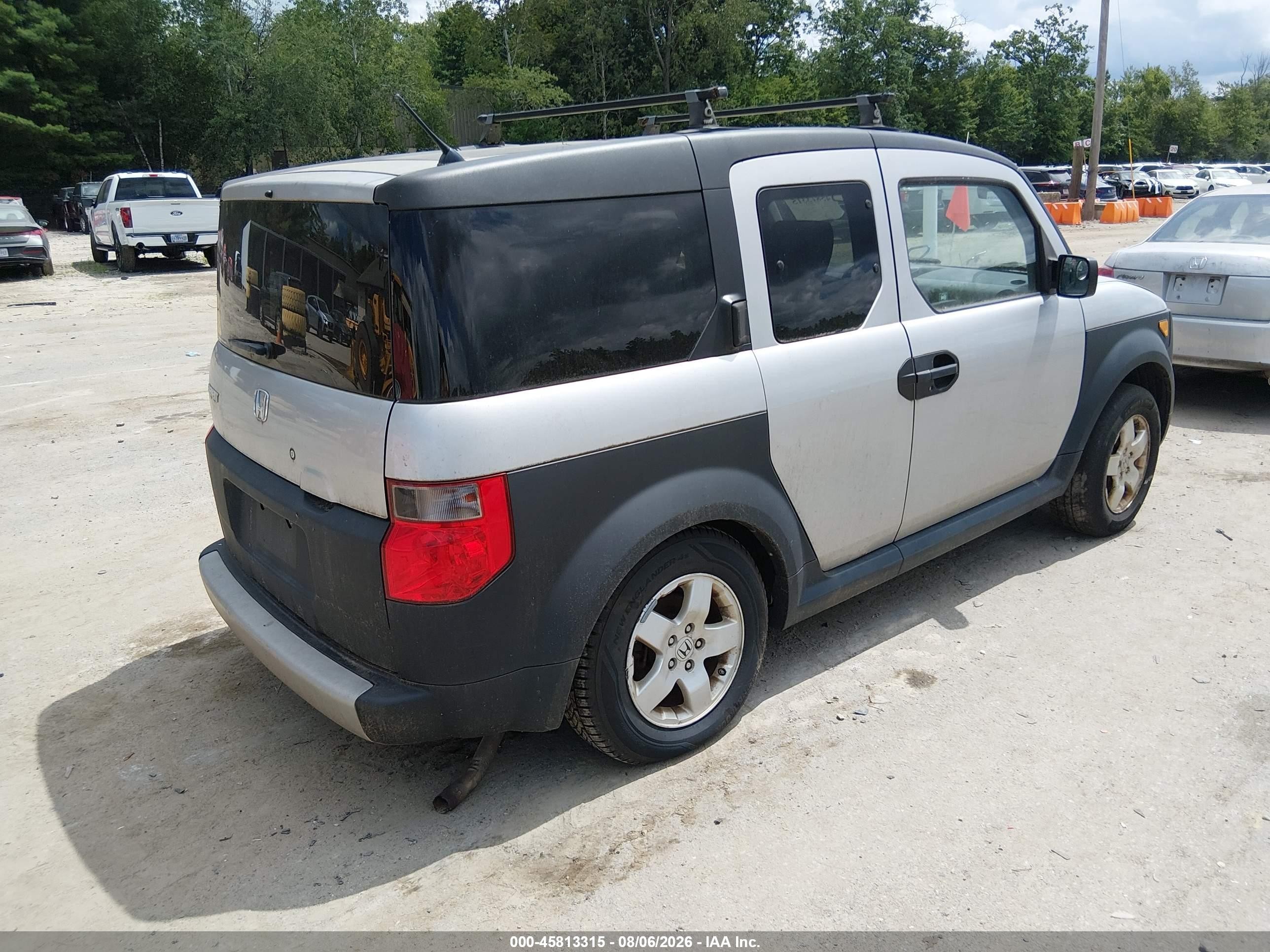2008 Honda Element Lx Silver vin: 5J6YH28378L017582