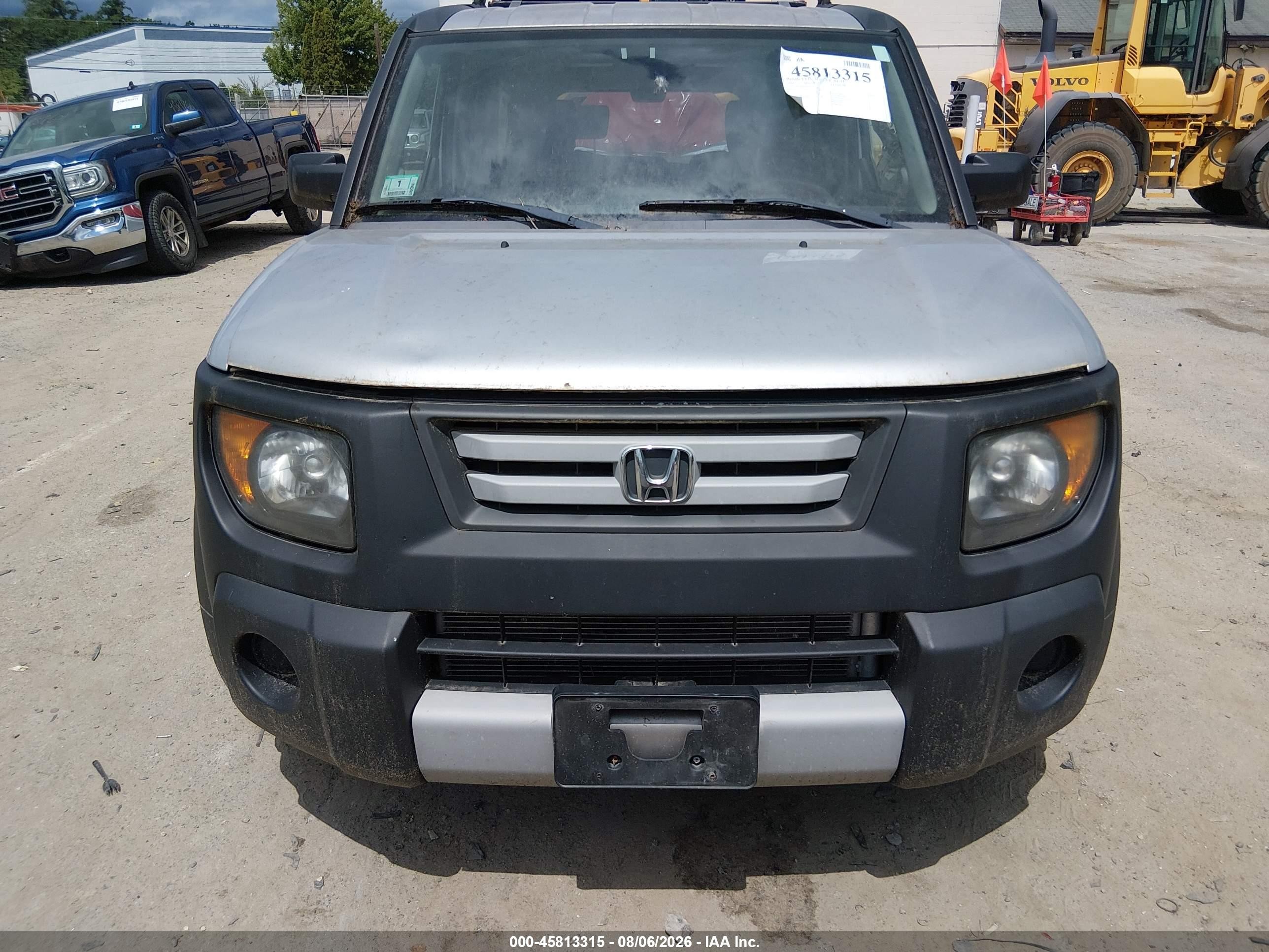 2008 Honda Element Lx Silver vin: 5J6YH28378L017582