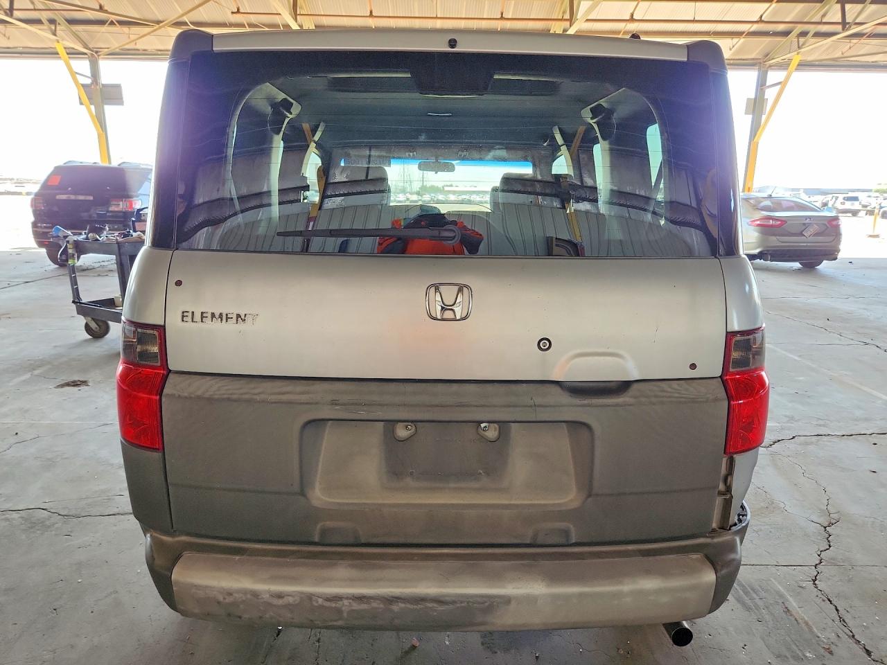 2005 Honda Element Lx Silver vin: 5J6YH28395L021712