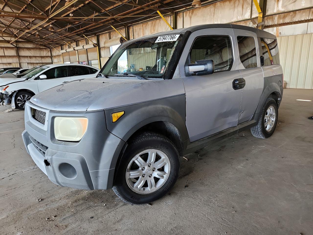 2005 Honda Element Lx Silver vin: 5J6YH28395L021712