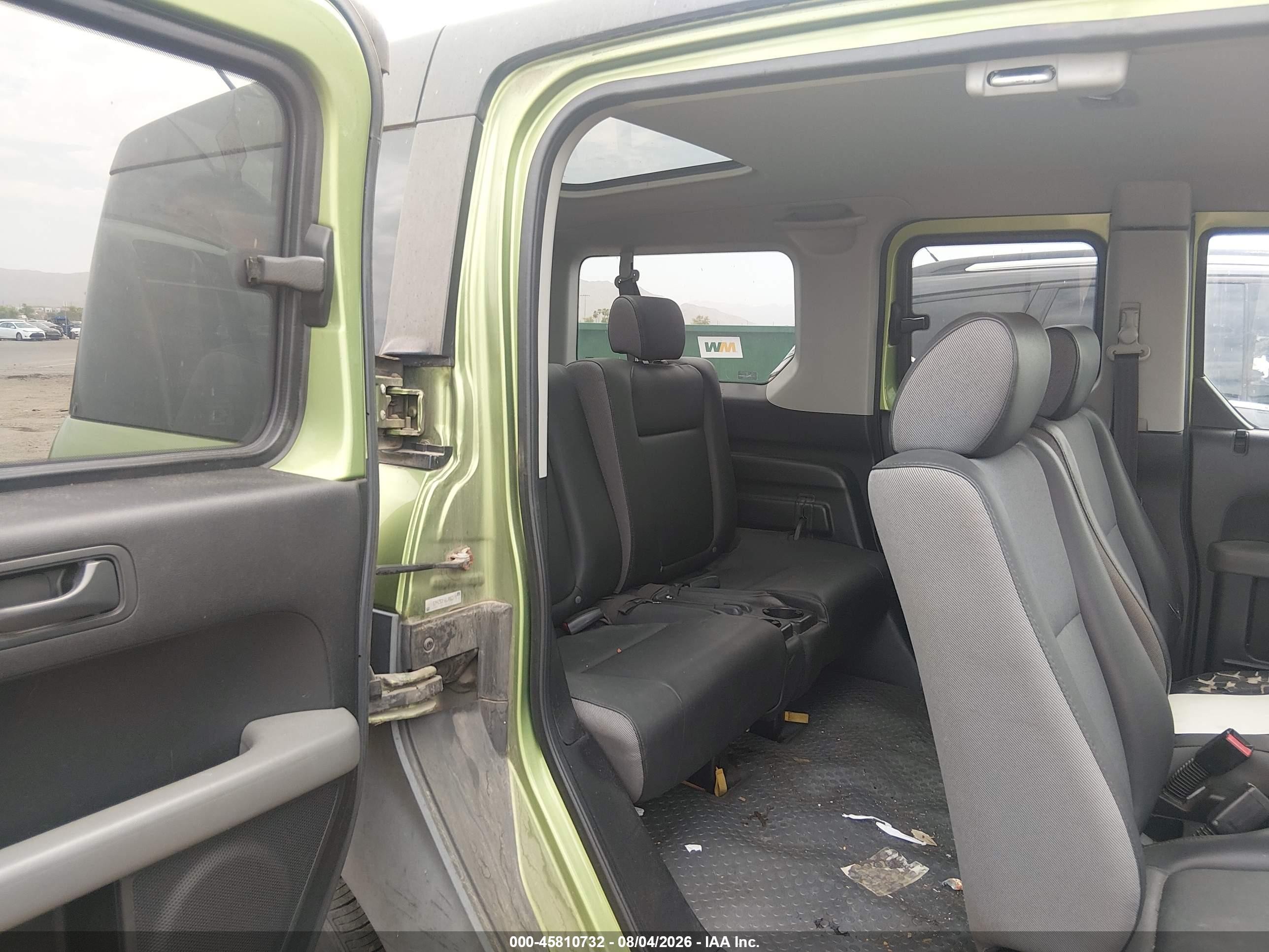 2006 Honda Element Lx Green vin: 5J6YH28396L006578